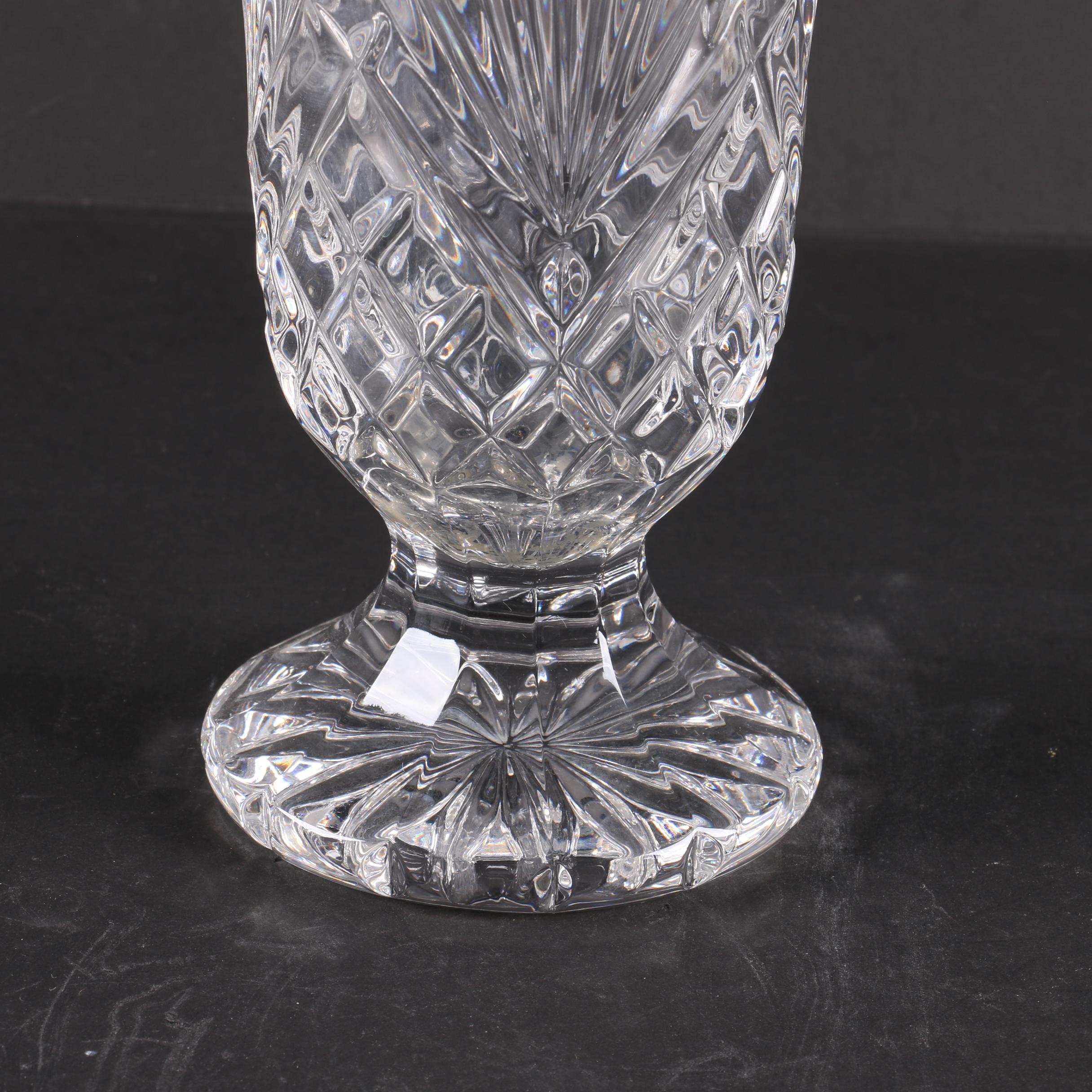 Marquis by Waterford Crystal Vase and Decanter