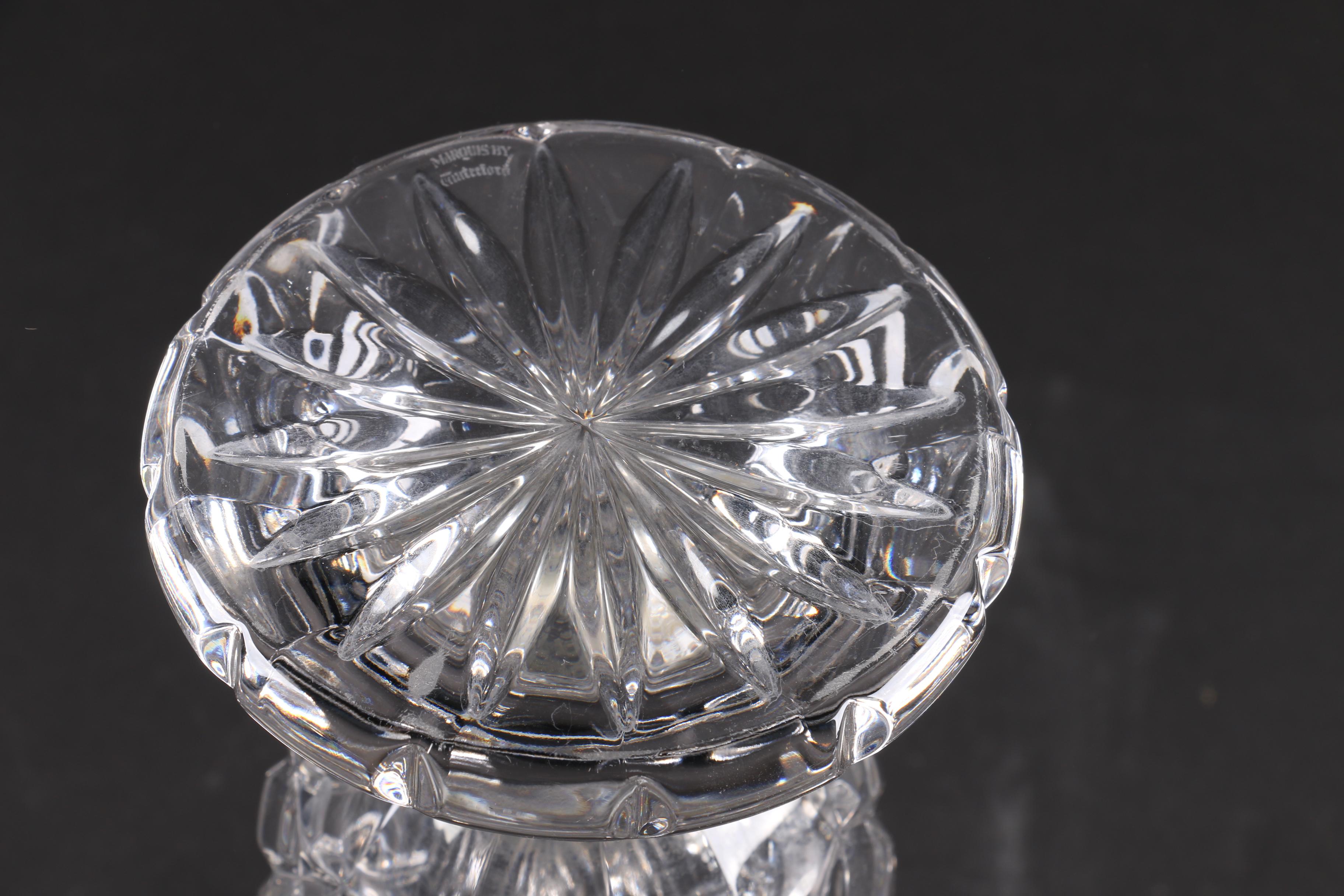 Marquis by Waterford Crystal Vase and Decanter