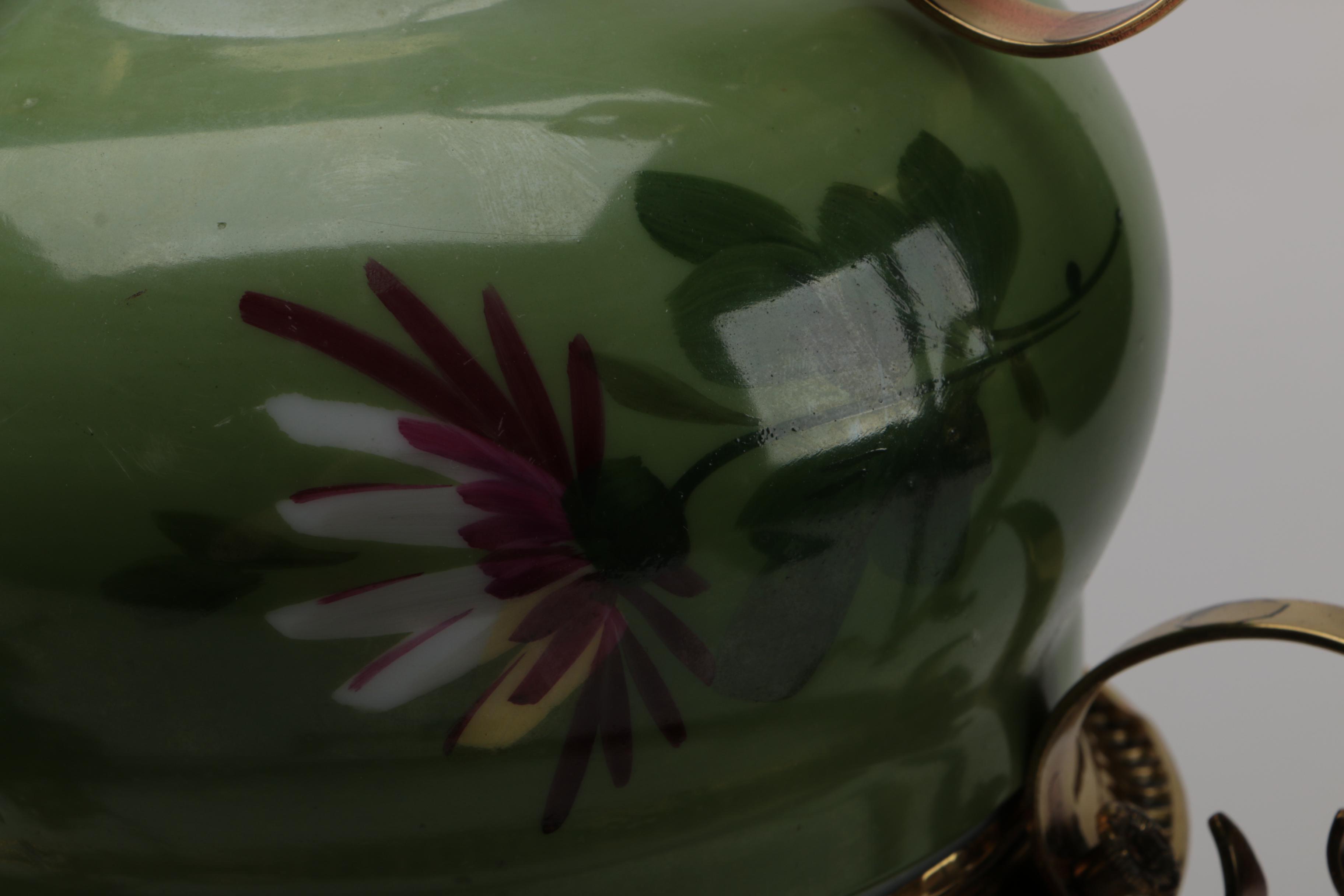 Converted Oil Pendant Light