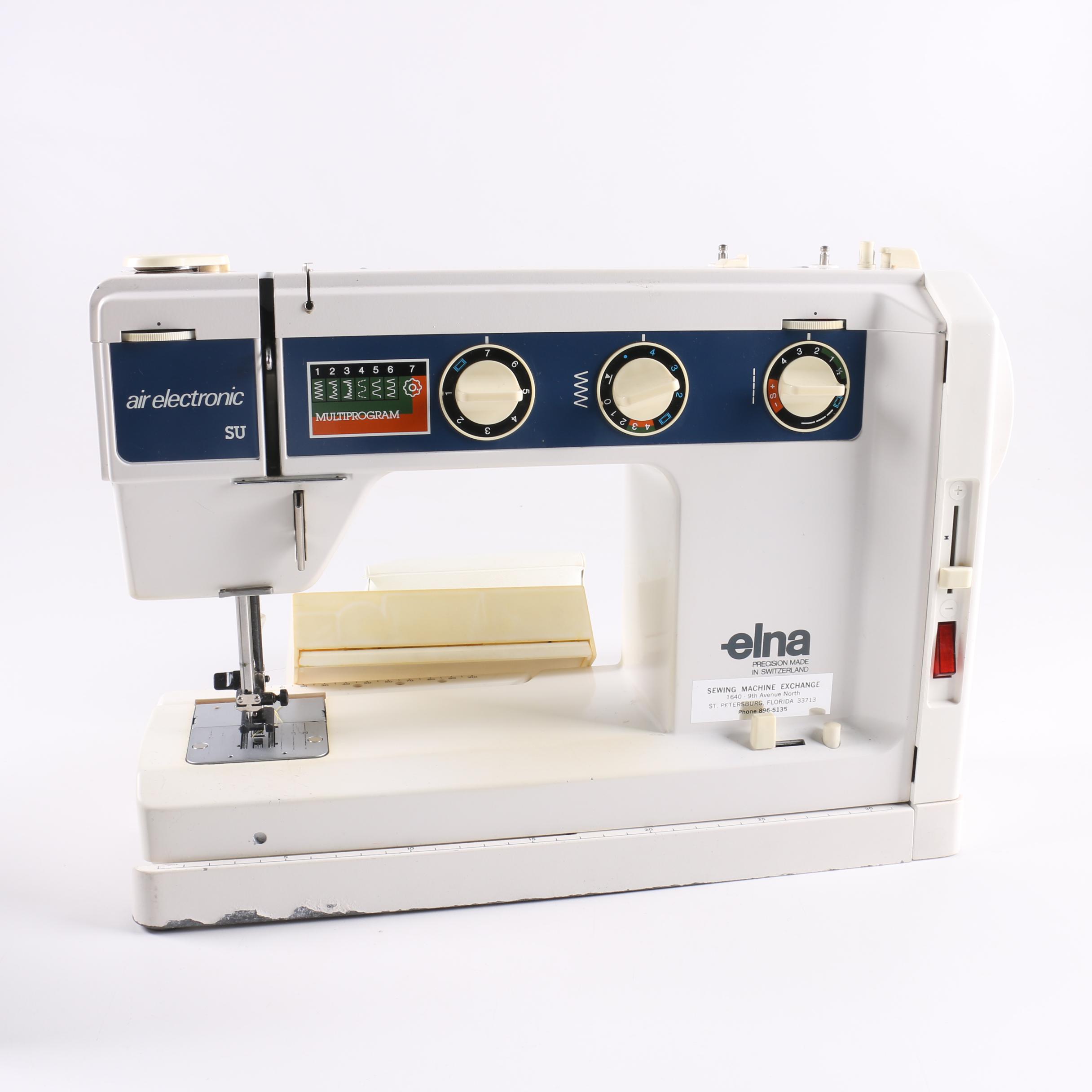 Elna "Air Electronic" Sewing Machine