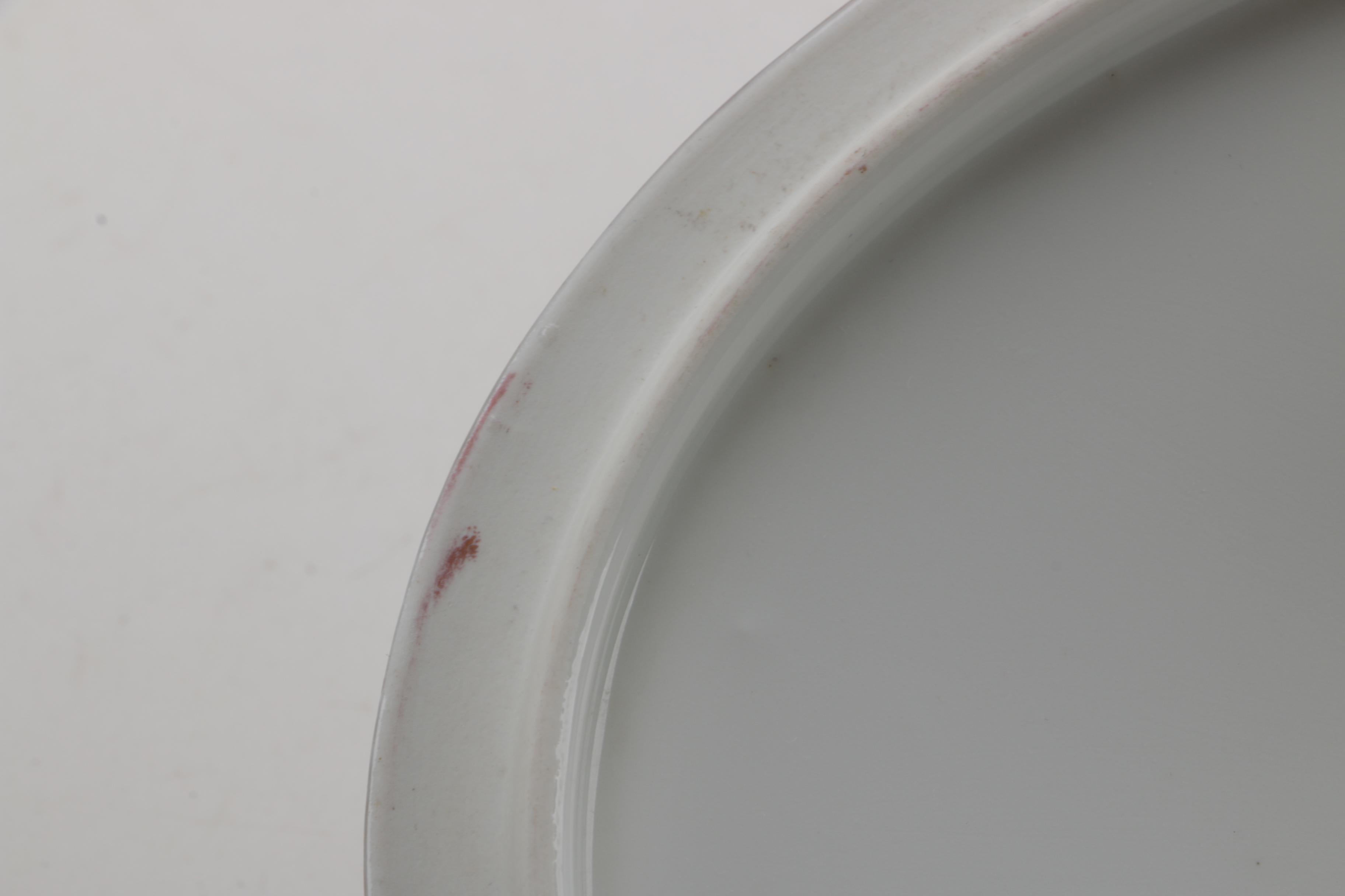 Circa 1920s GDA Haviland "Castiglione" Limoges Porcelain Covered Vegetable Dish