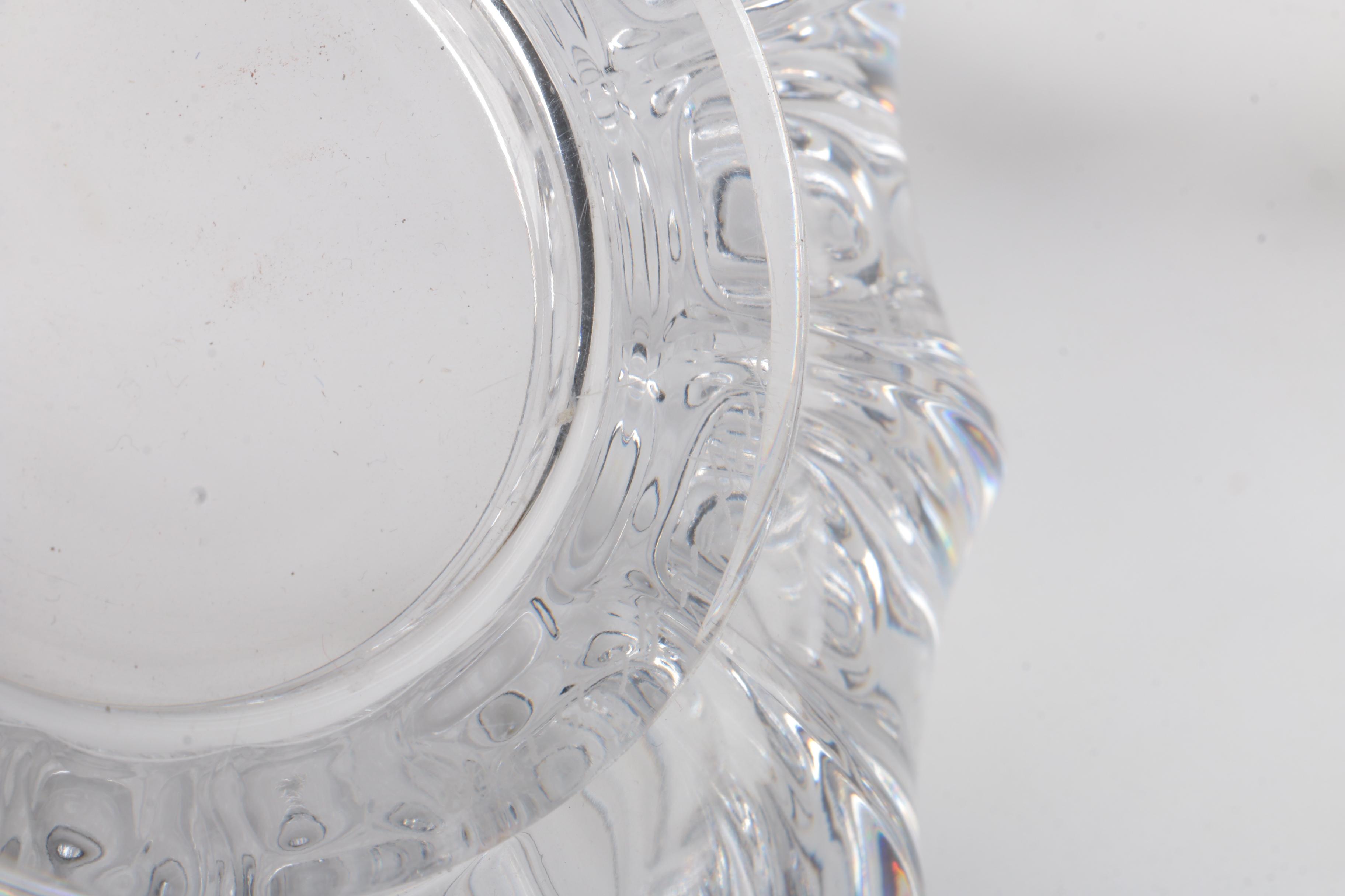 Orrefors Crystal Bowls and Decanter