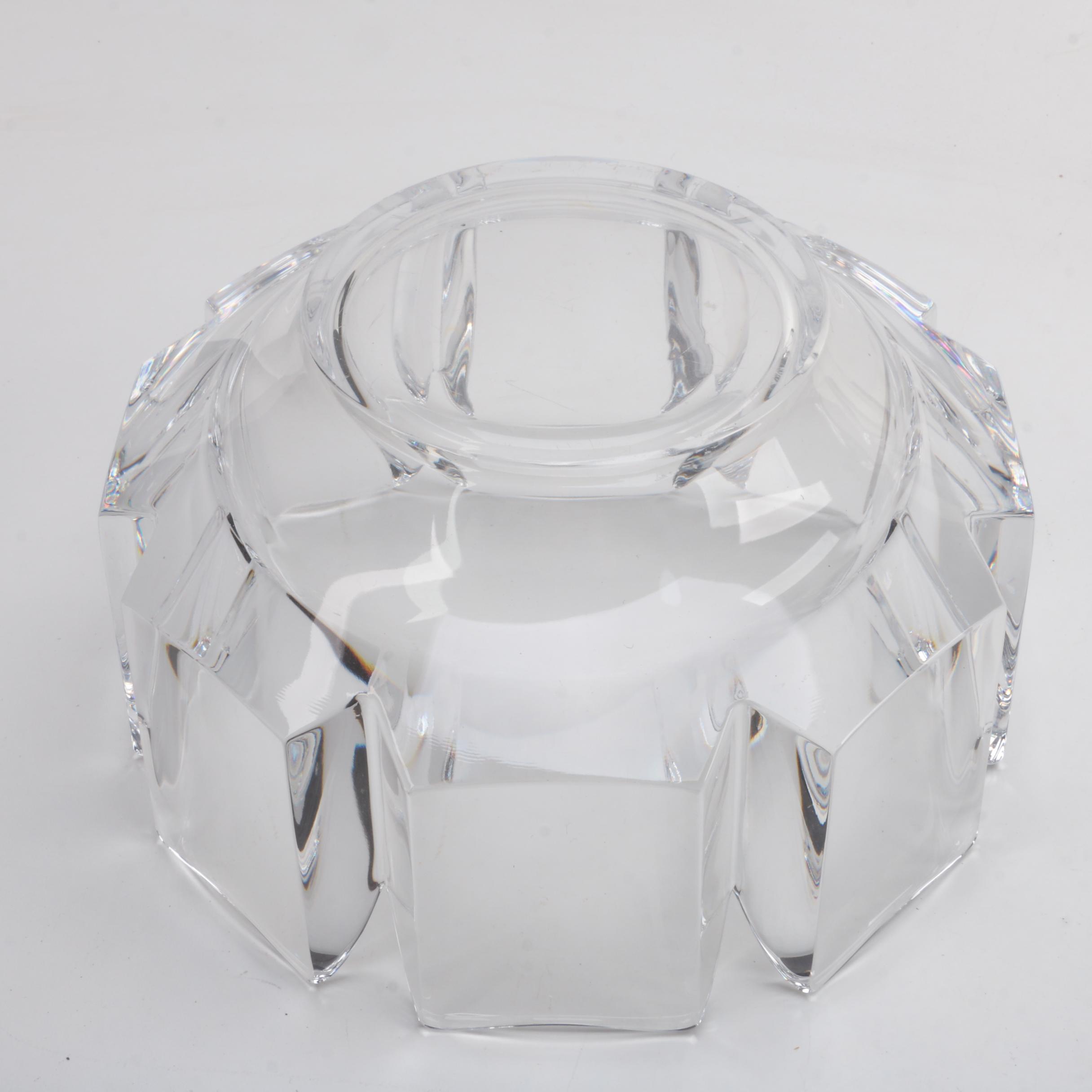 Orrefors Crystal Bowls and Decanter