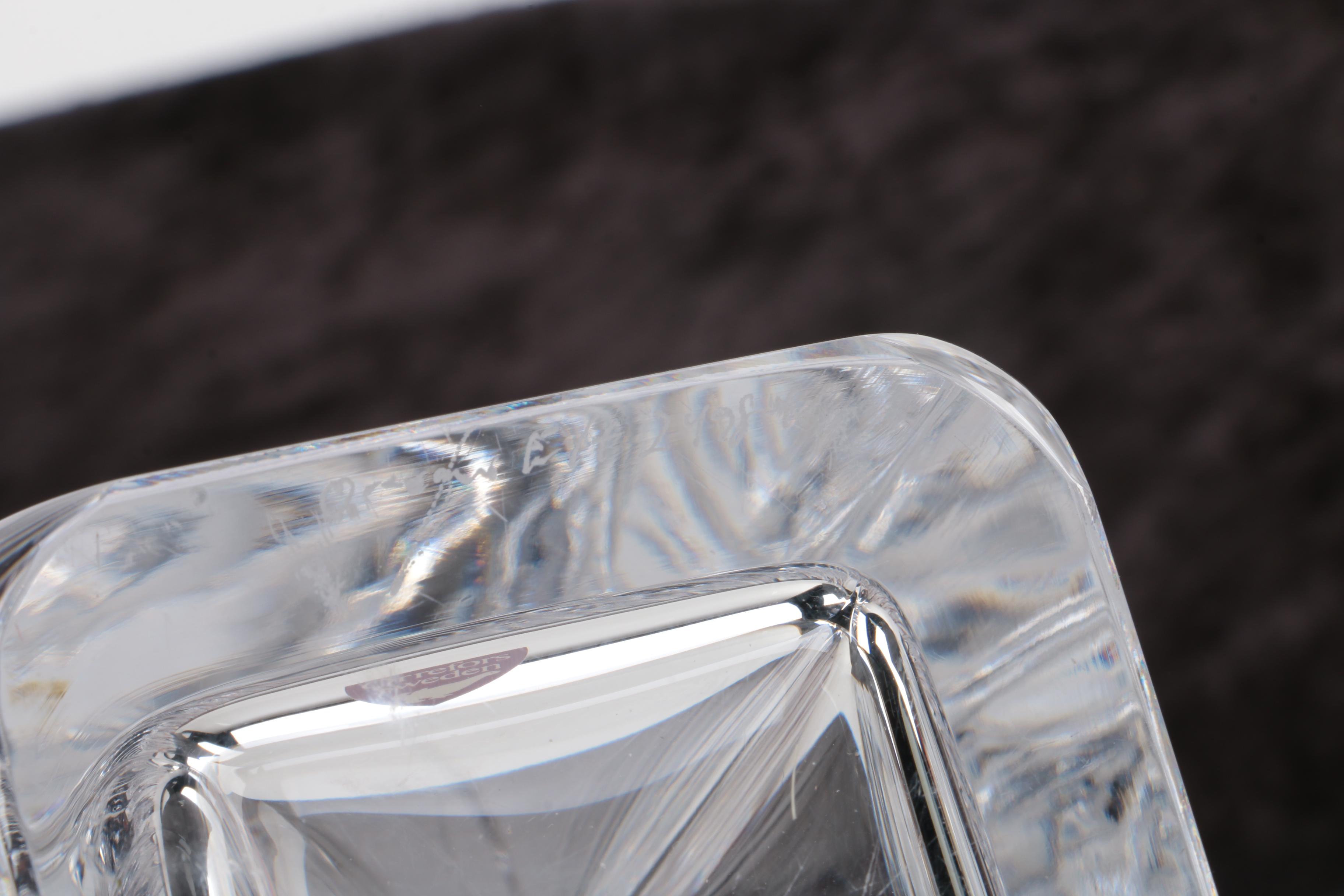 Orrefors Crystal Bowls and Decanter