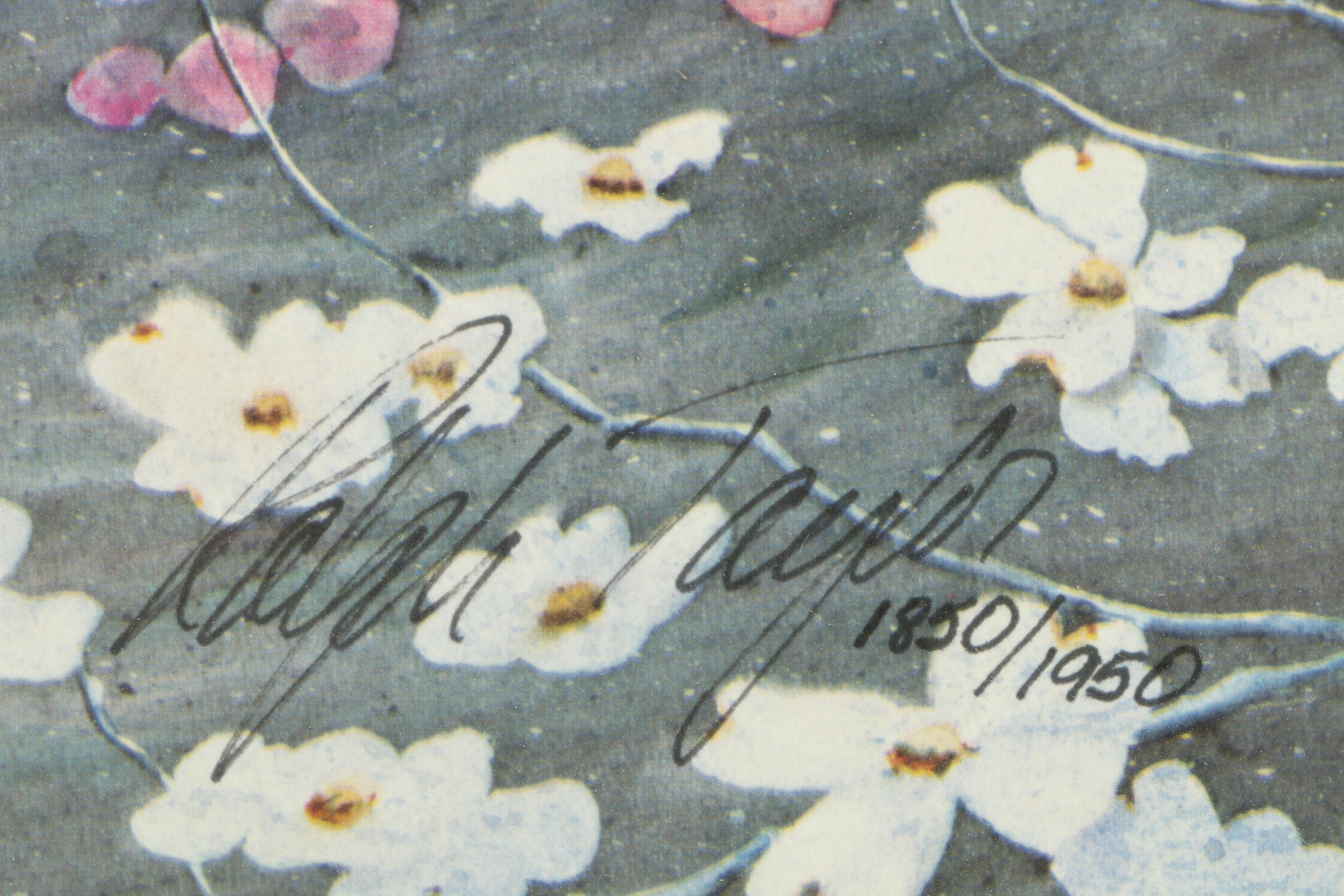 Ralph Taylor Limited Edition Offset Lithograph "Azalea Path"