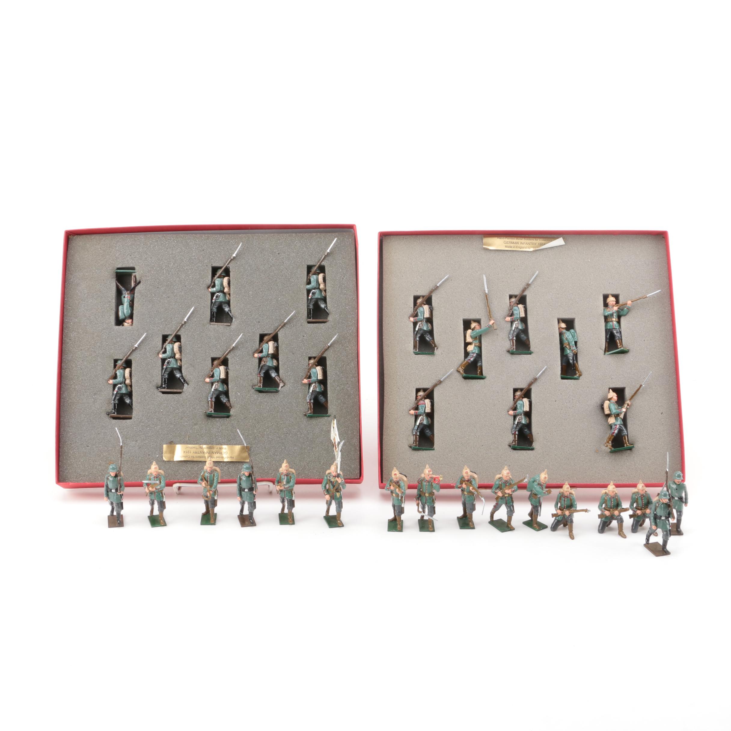 Tradition "German Infantry 1914" Hand-Painted Metal Toy Soldiers