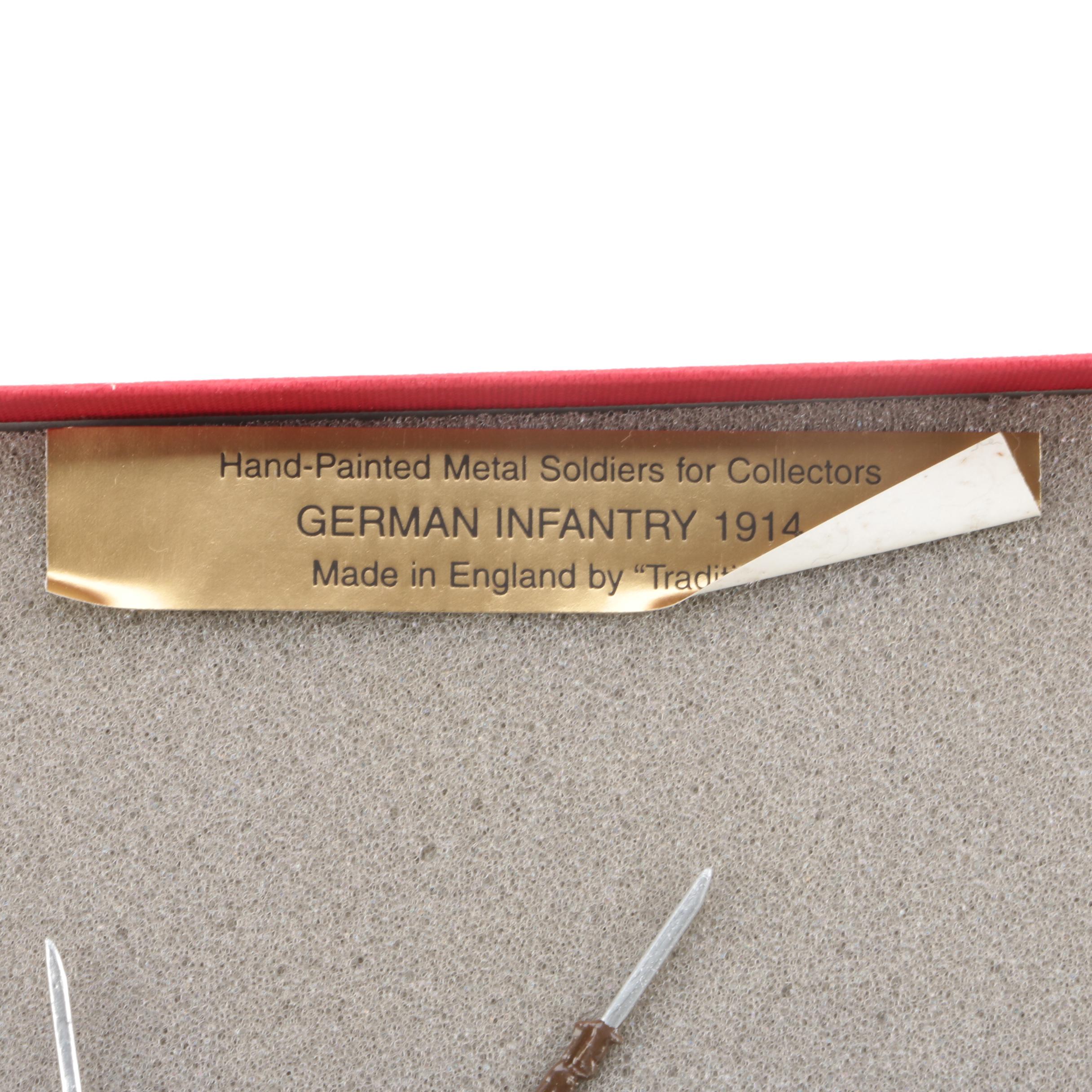 Tradition "German Infantry 1914" Hand-Painted Metal Toy Soldiers
