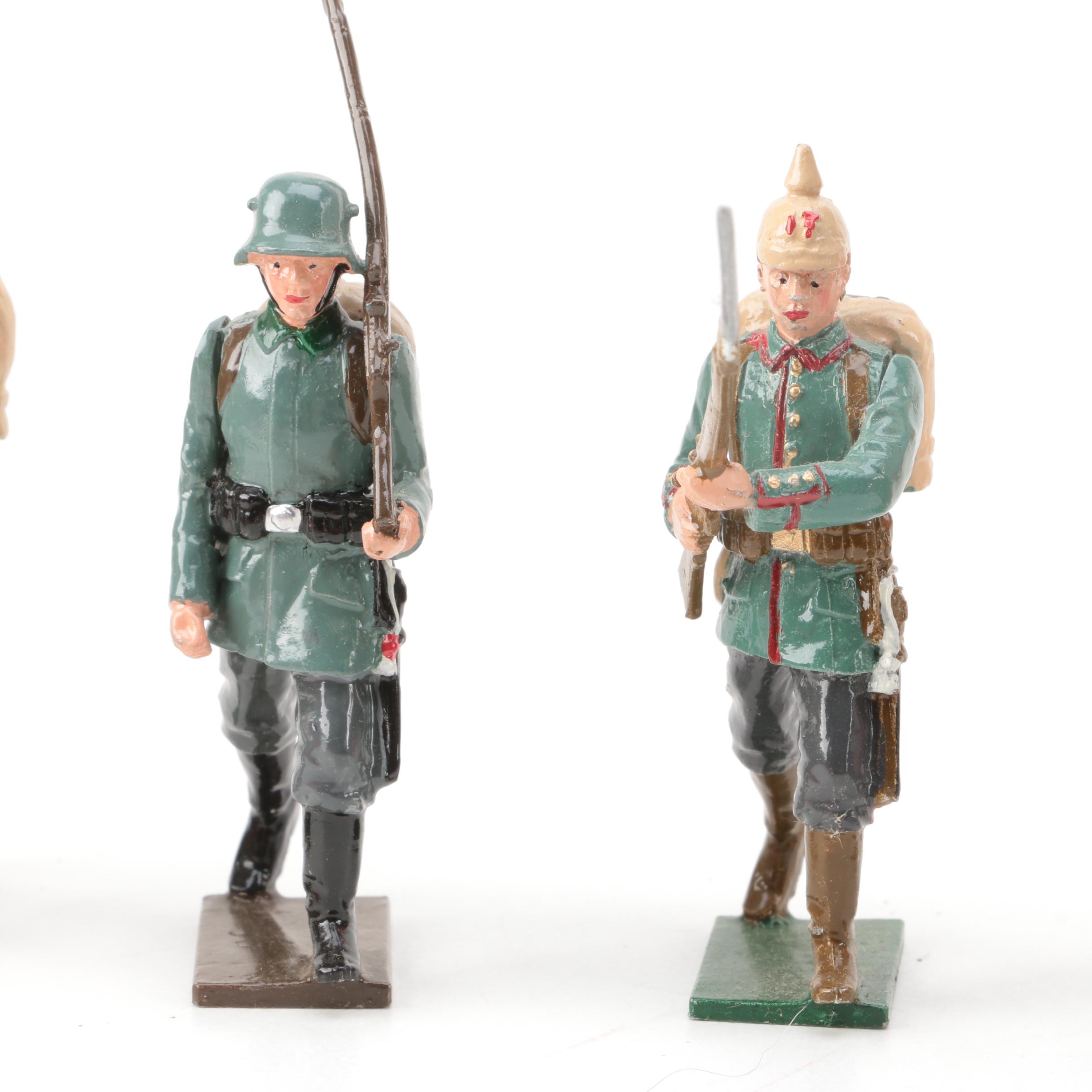Tradition "German Infantry 1914" Hand-Painted Metal Toy Soldiers