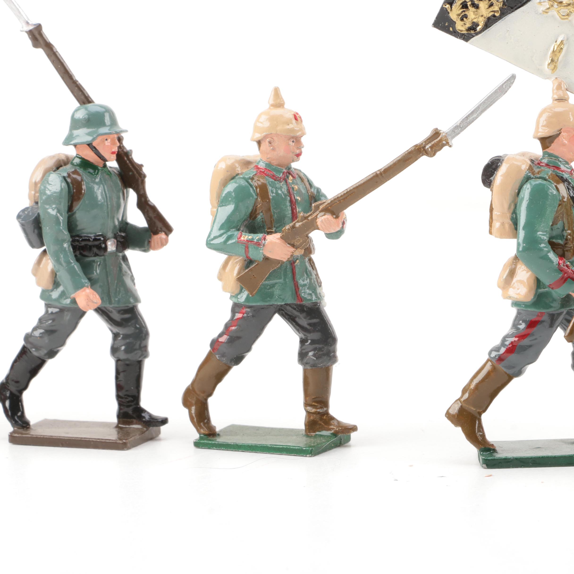 Tradition "German Infantry 1914" Hand-Painted Metal Toy Soldiers