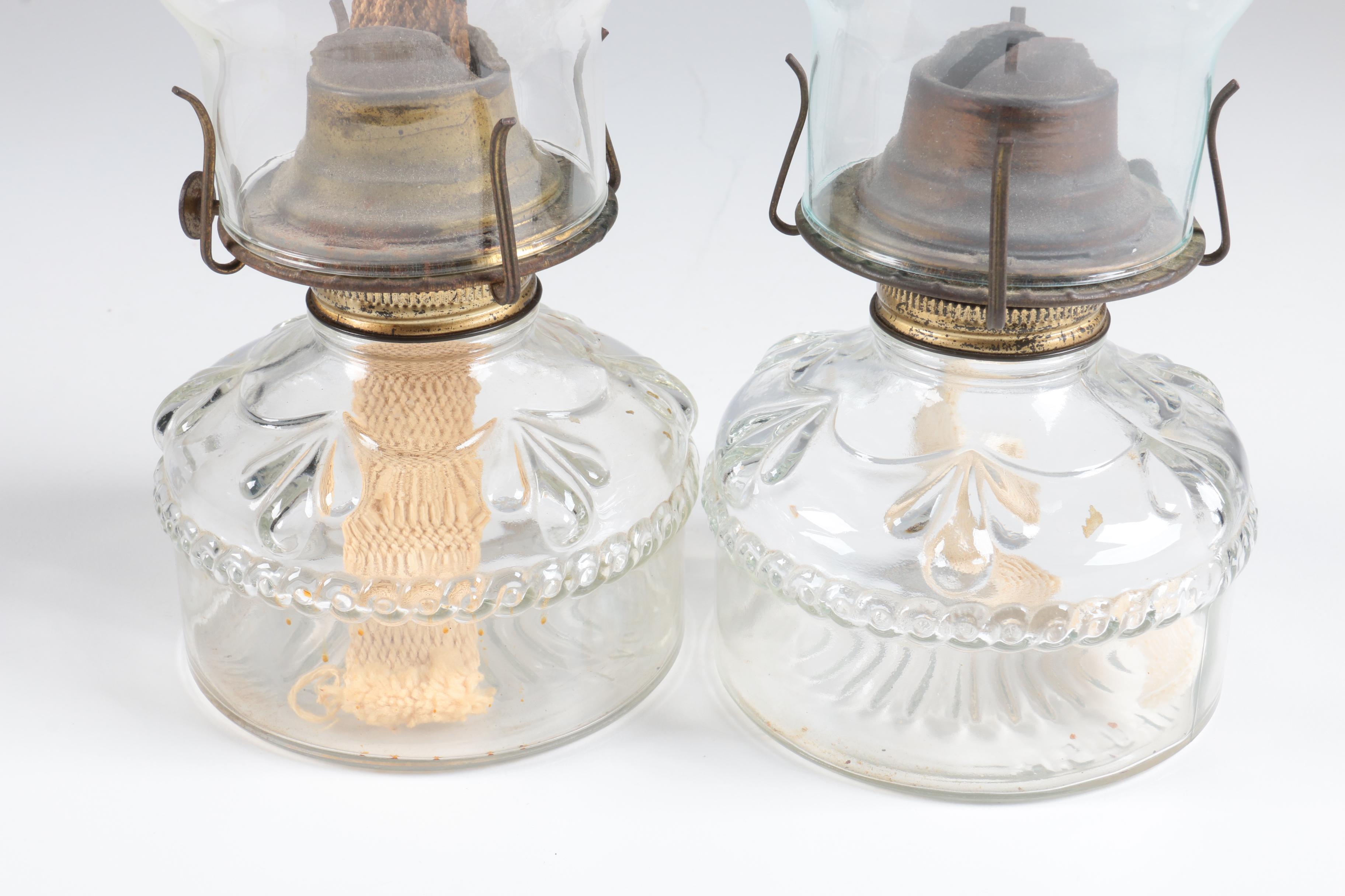 Glass Oil Lanterns