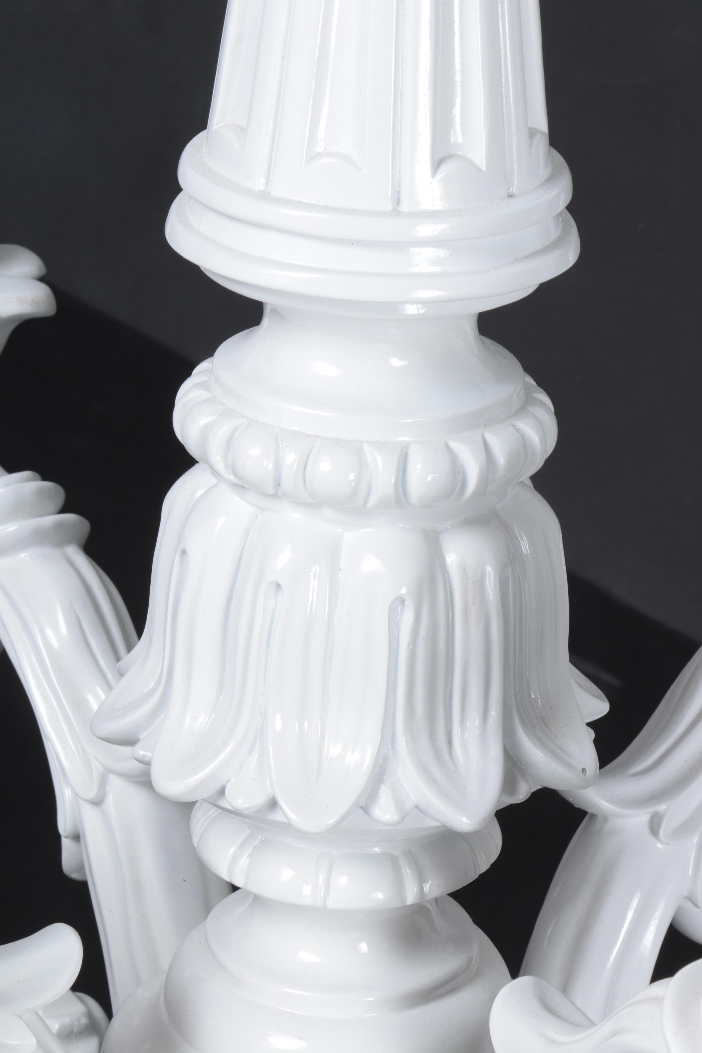 White Ceramic Chandelier