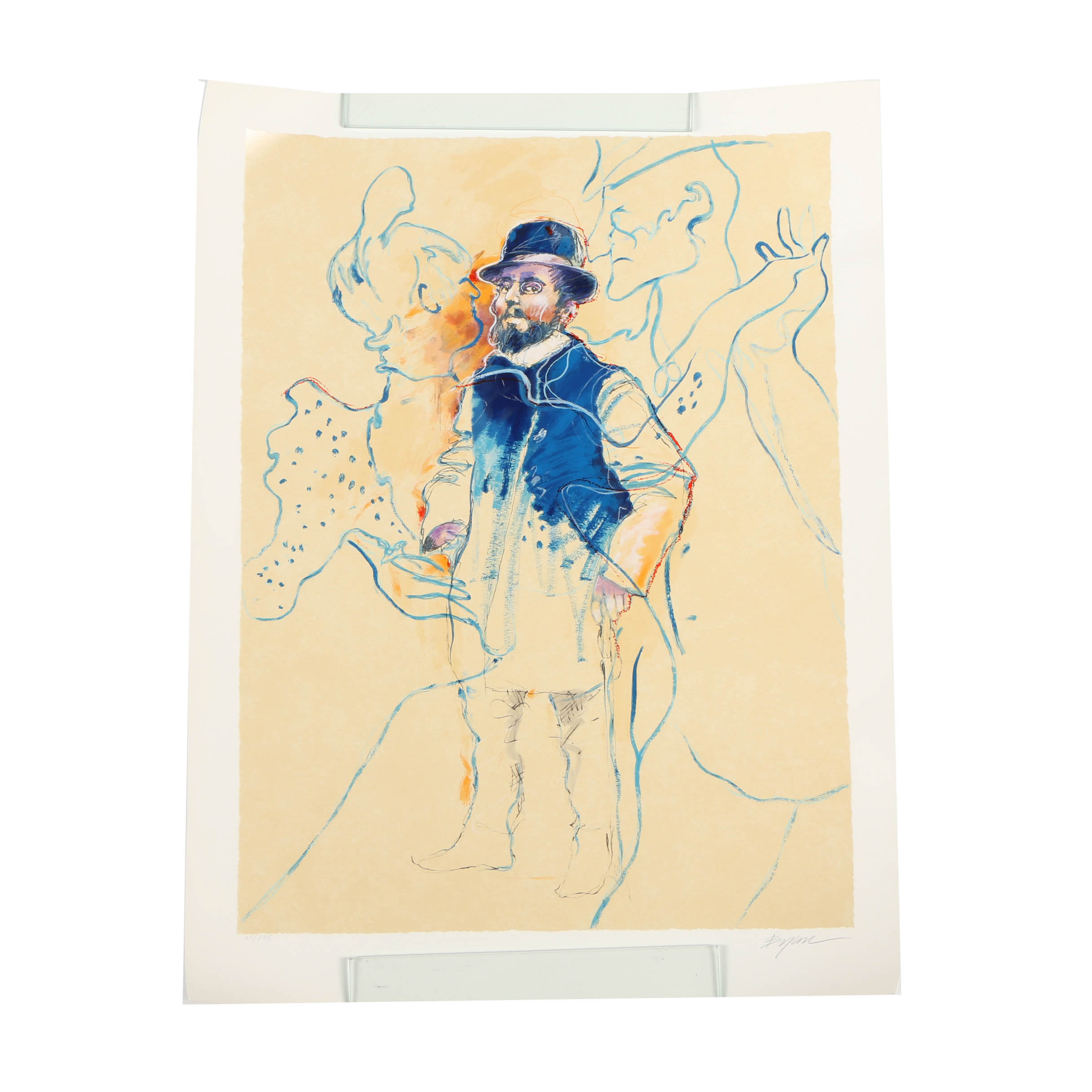 Michael Bryan Limited Edition Serigraph "Lautrec"