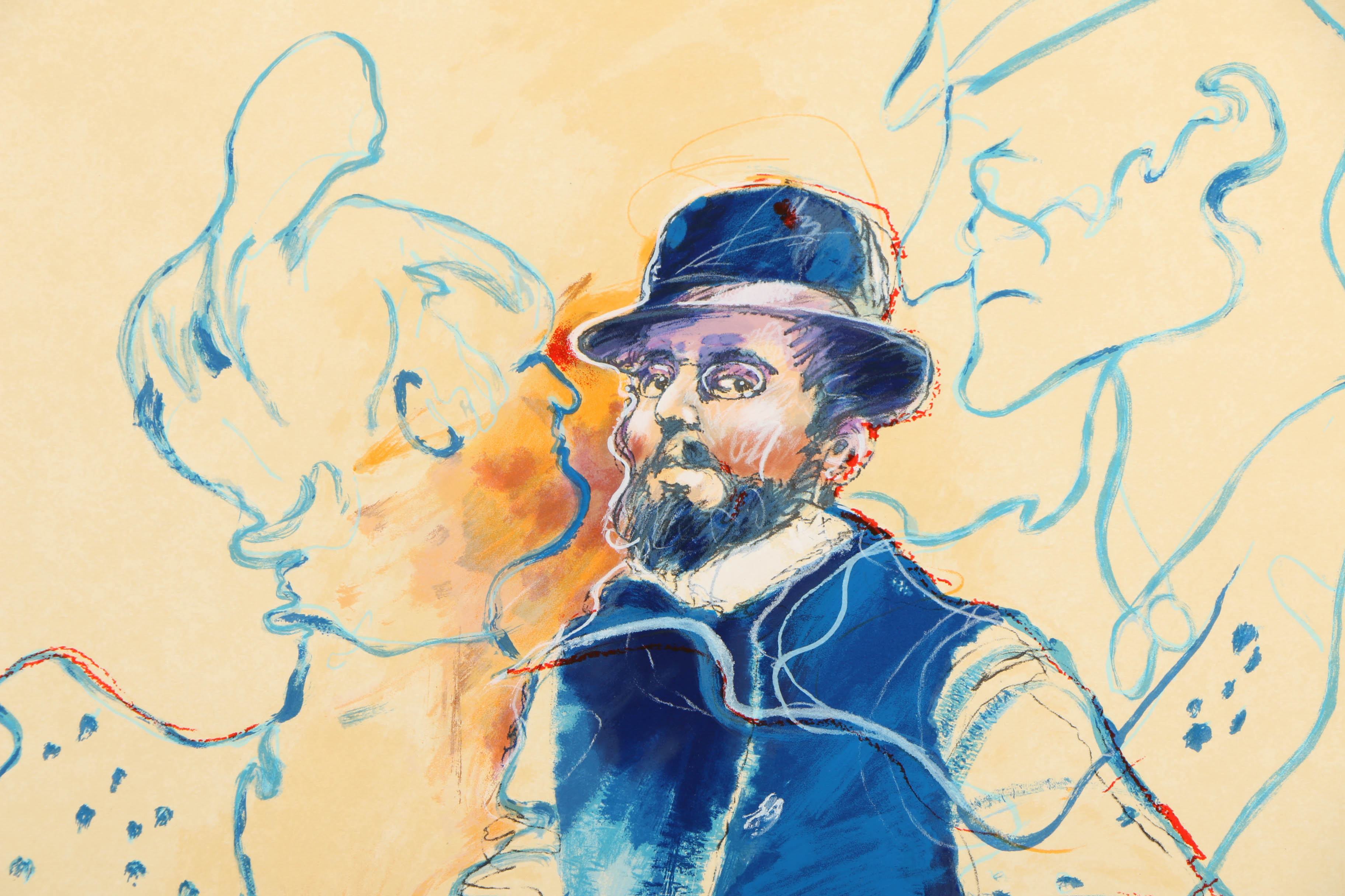 Michael Bryan Limited Edition Serigraph "Lautrec"