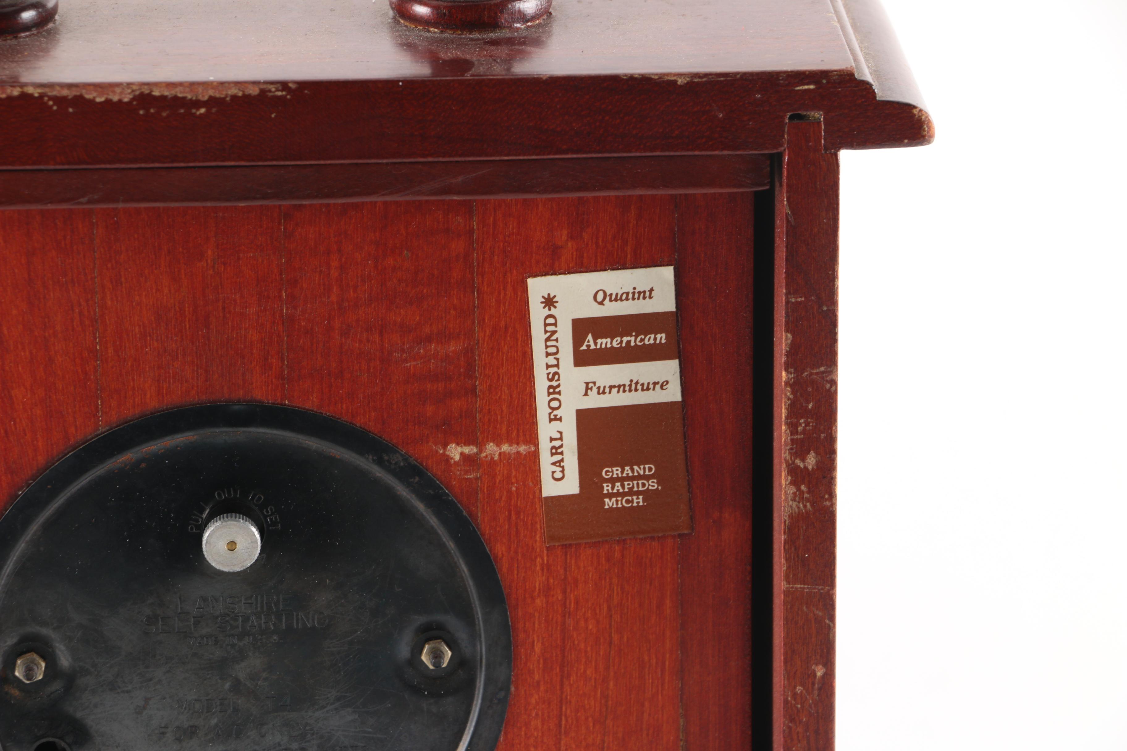 Carl Forslund American Mantel Clock