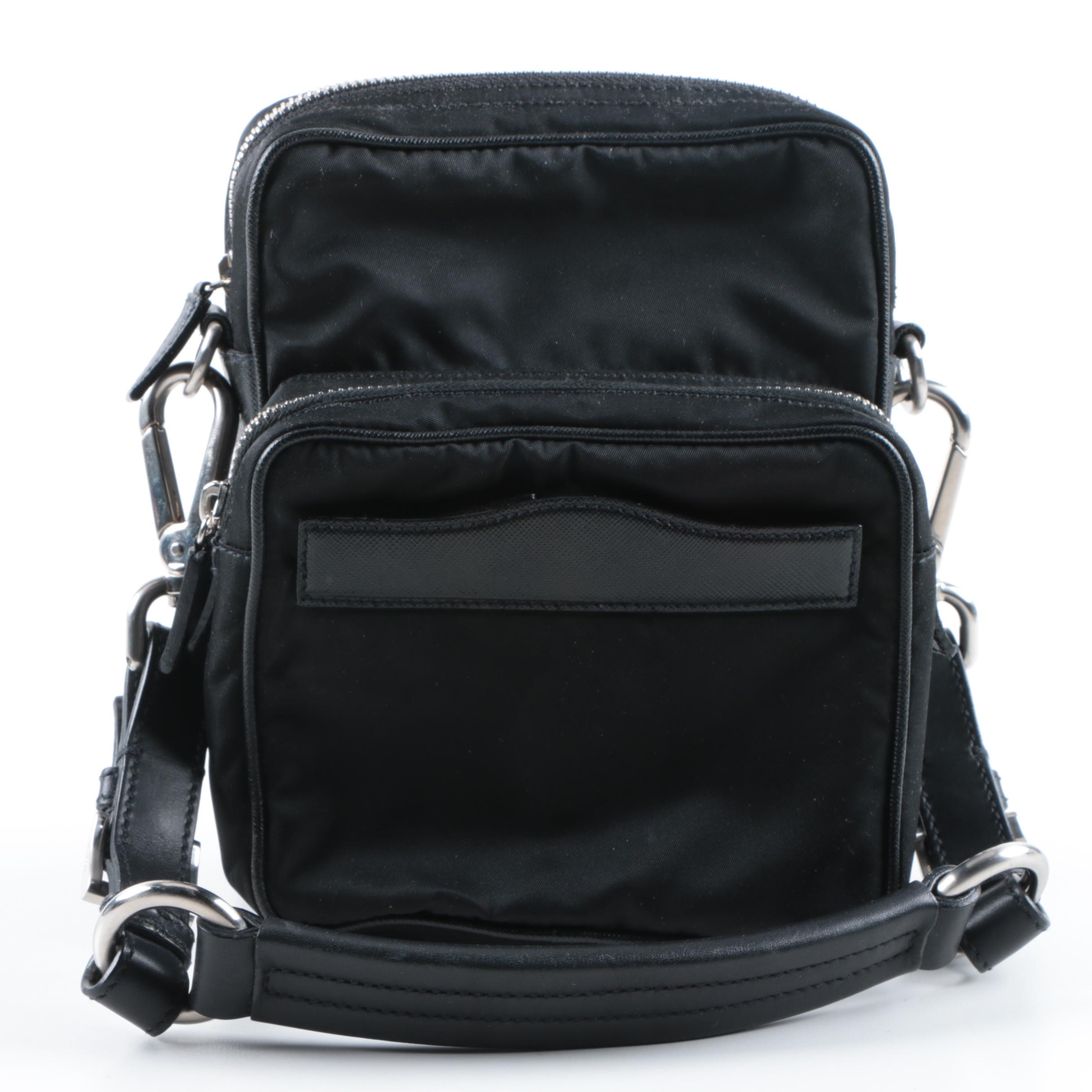 Prada Black Nylon Handbag