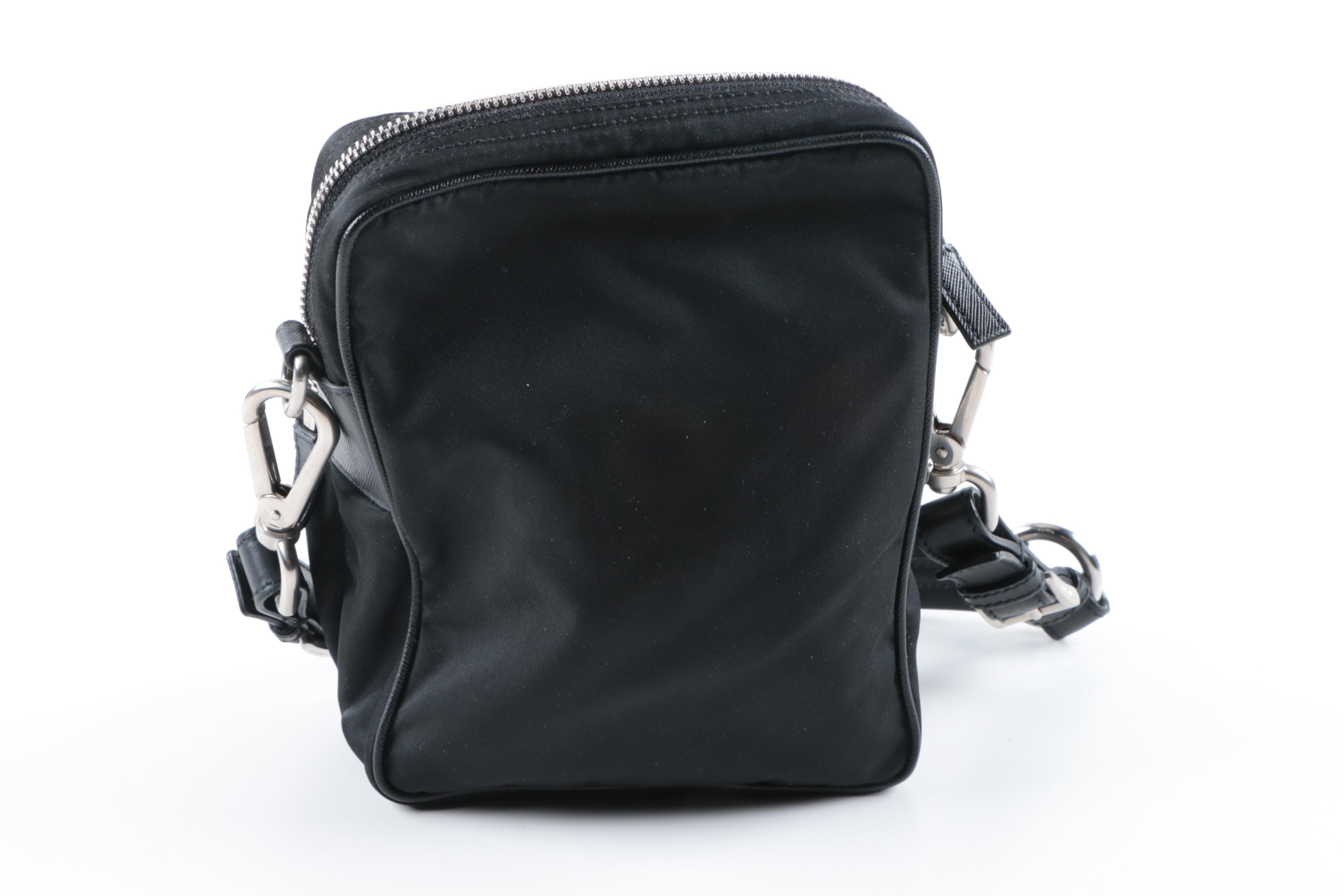 Prada Black Nylon Handbag