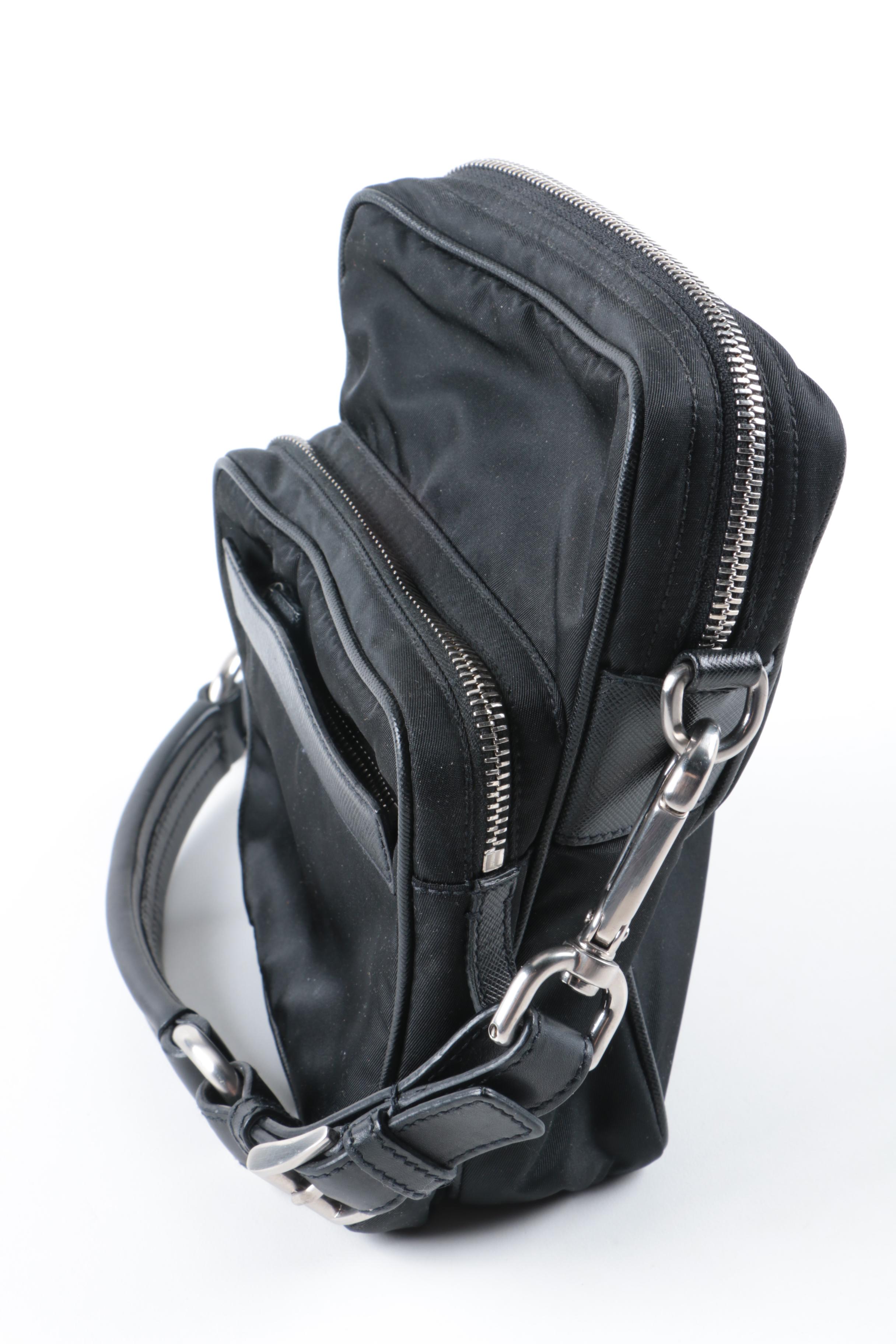 Prada Black Nylon Handbag