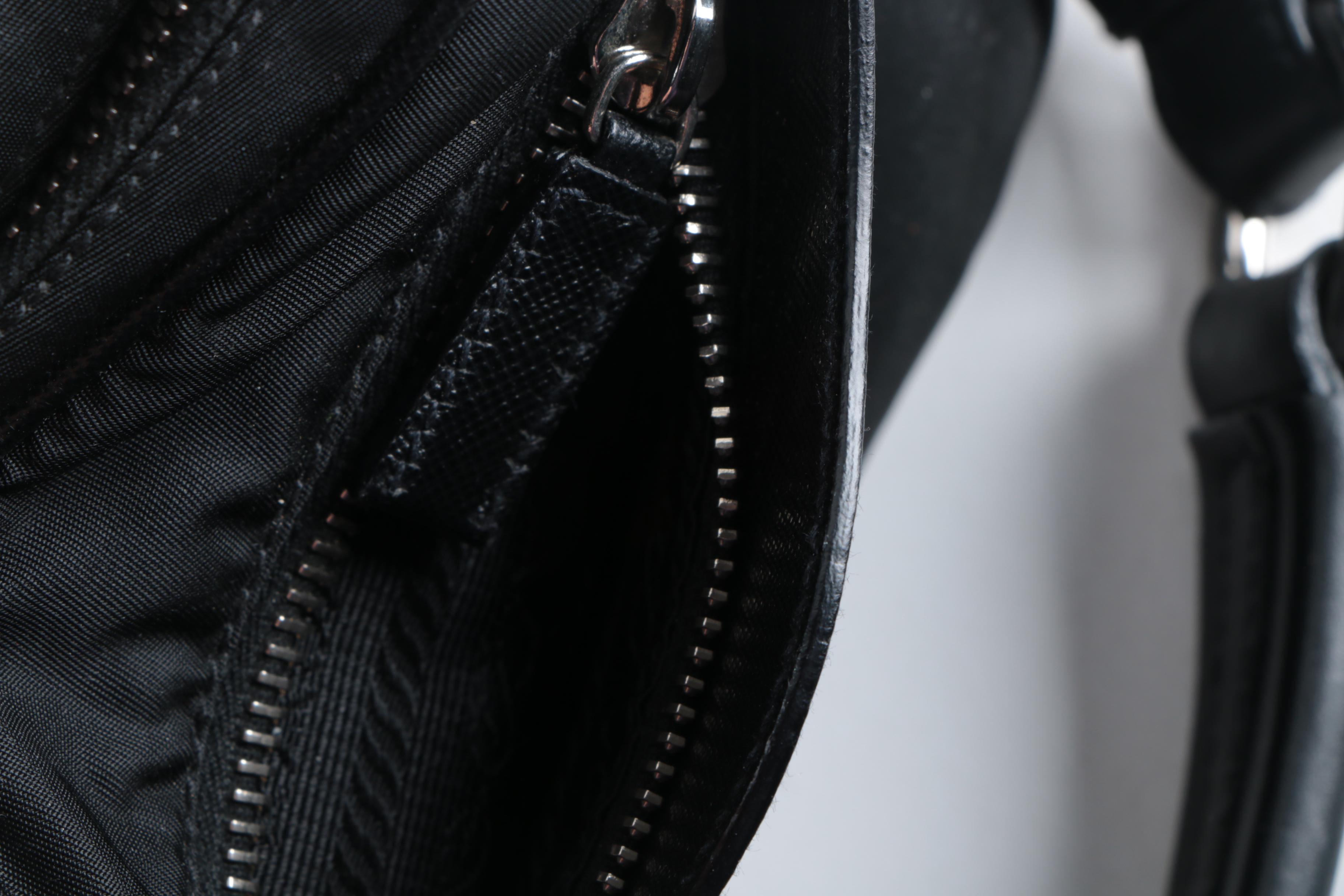 Prada Black Nylon Handbag