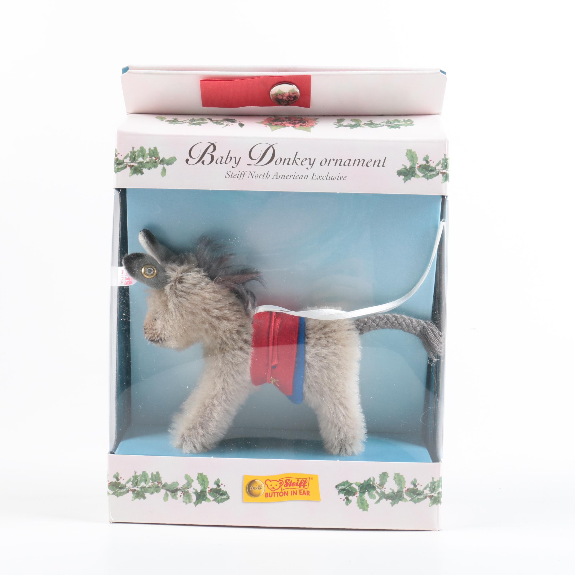 Steiff Limited Edition Stuffed Animal Ornaments