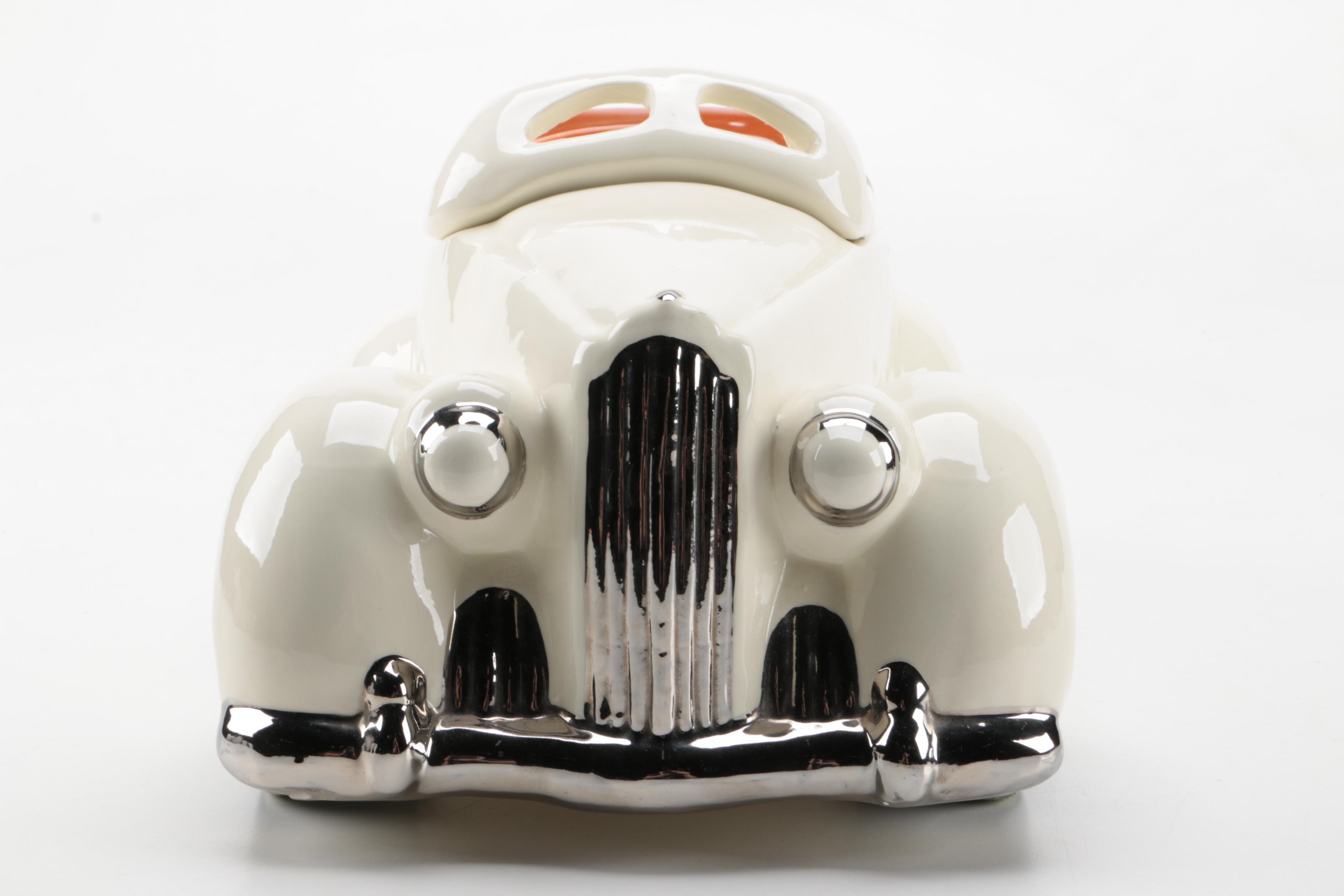 Signed 1979 Glenn Appleman Packard Convertible Cookie Jar