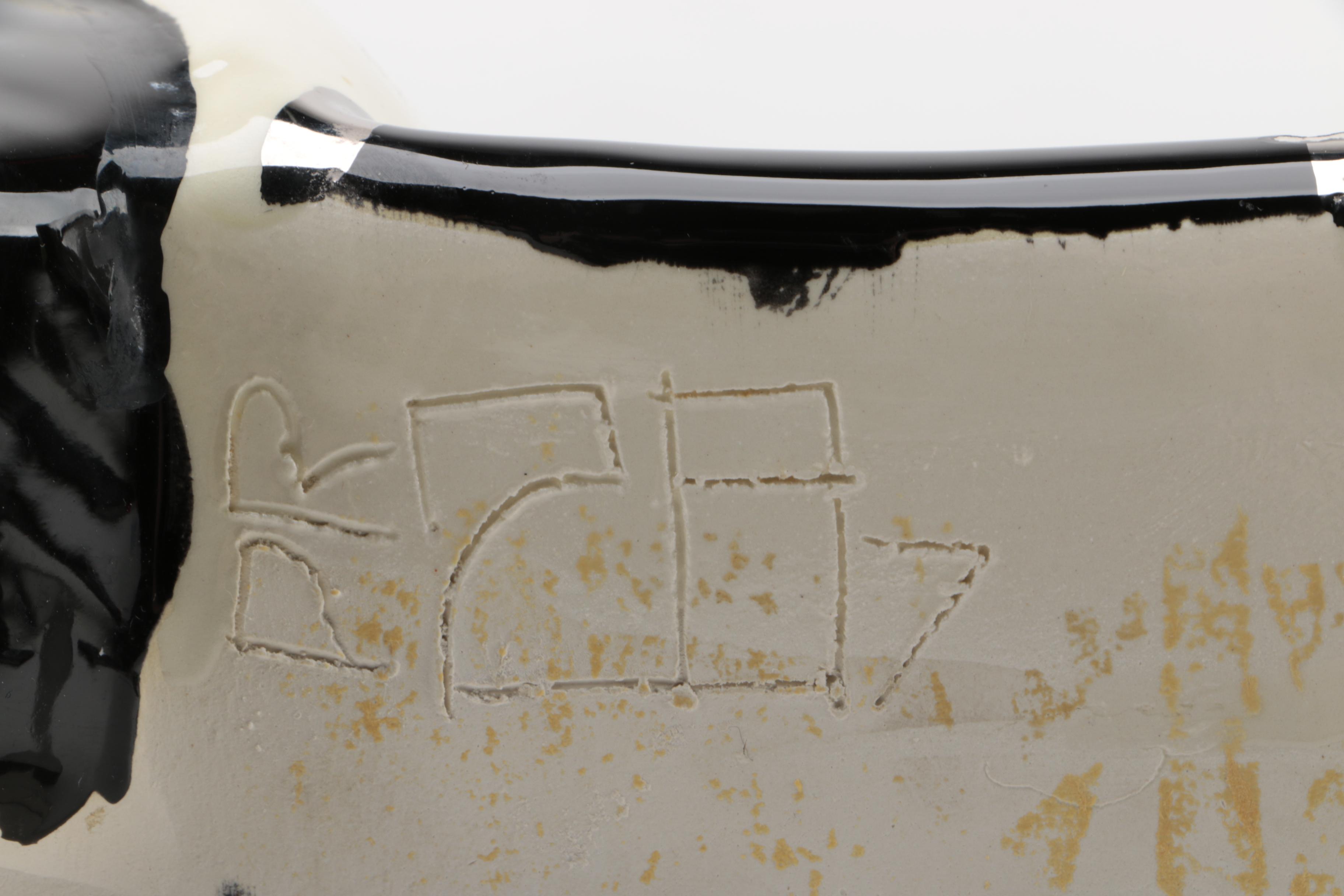 Signed 1979 Glenn Appleman Packard Convertible Cookie Jar