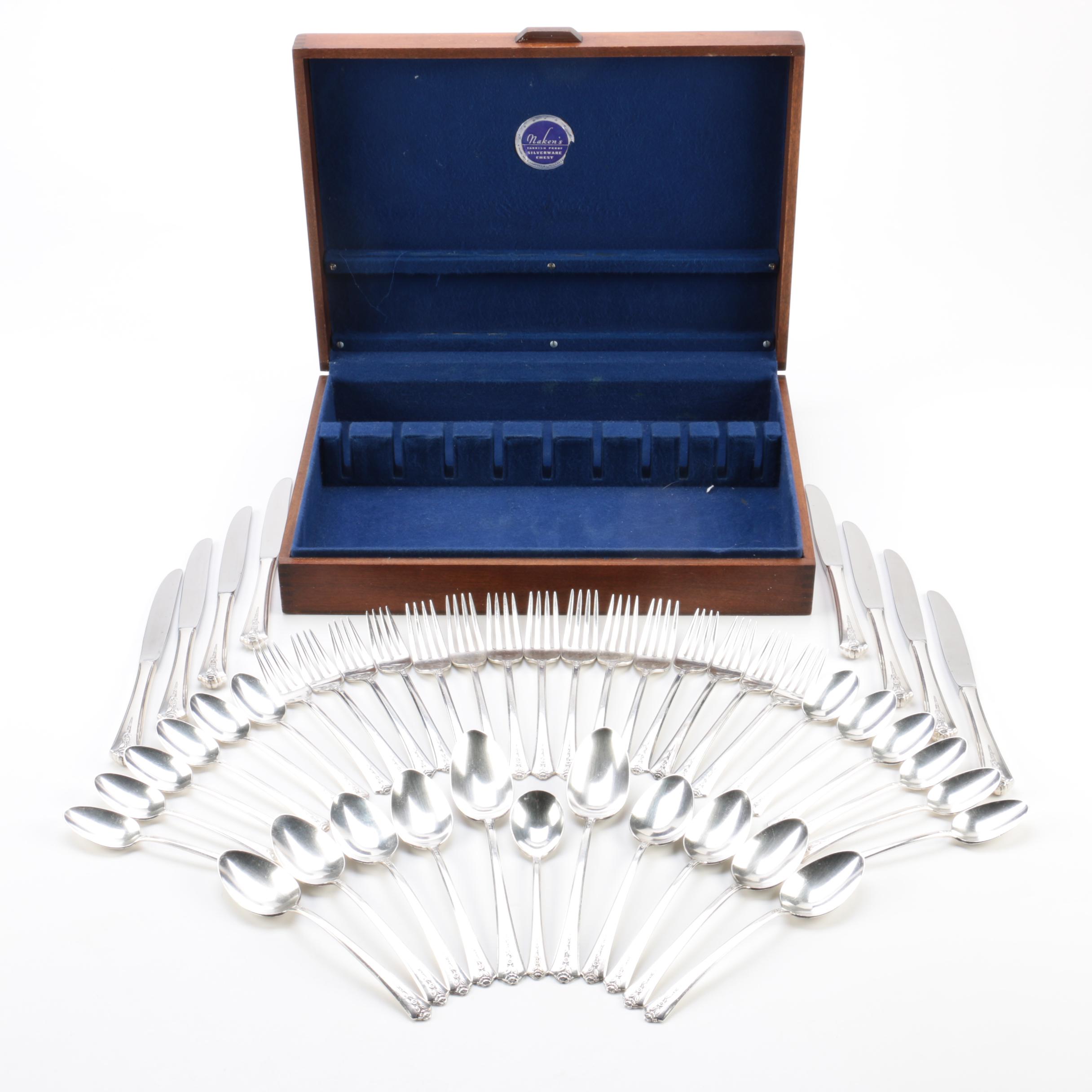 Holmes & Edwards "Spring Garden" Silver Plate Flatware