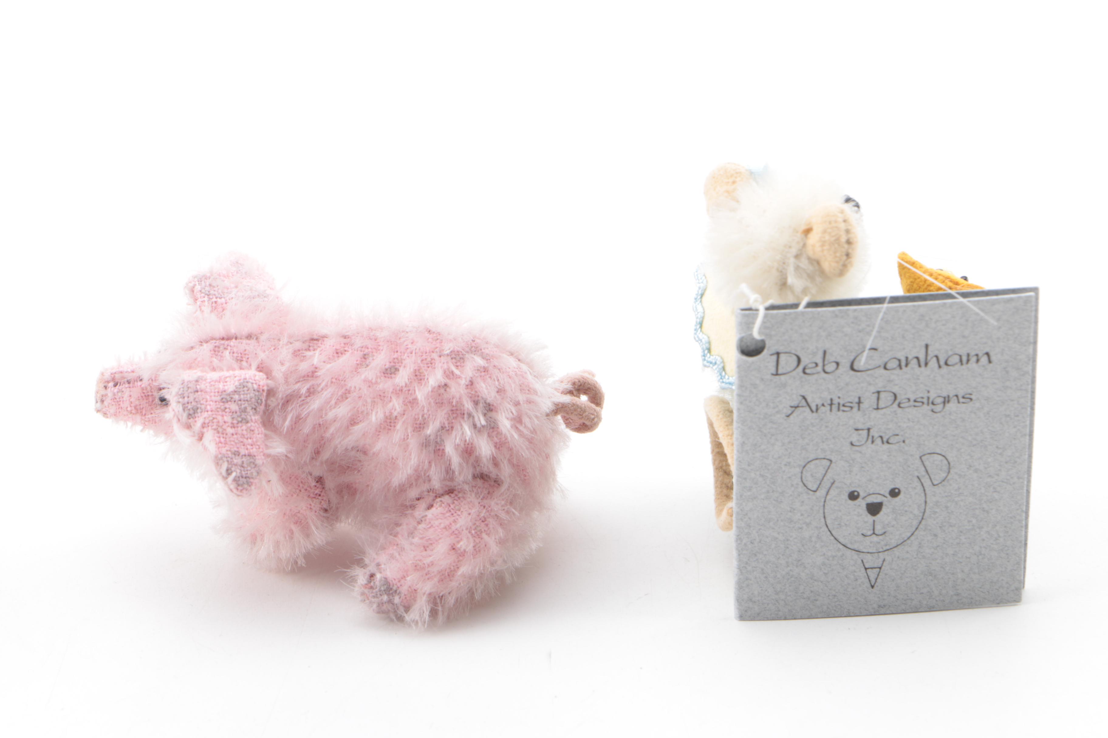 Deb Conham Signed Limited Edition Miniature Plush Animals