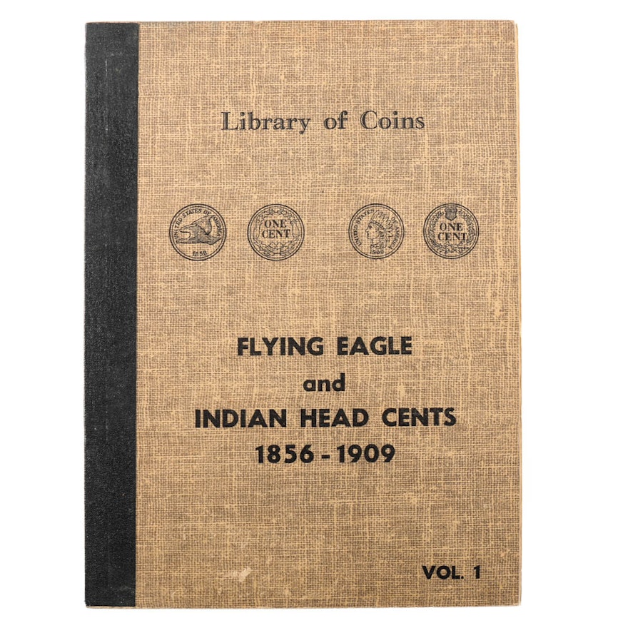 Vintage Binder of Flying Eagle and Indian Head Cents