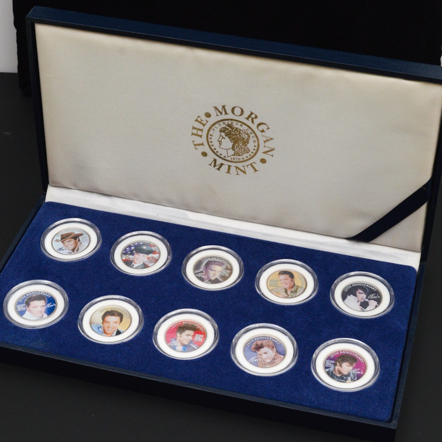 25th Anniversary Edition Elvis Motif State Quarters Set