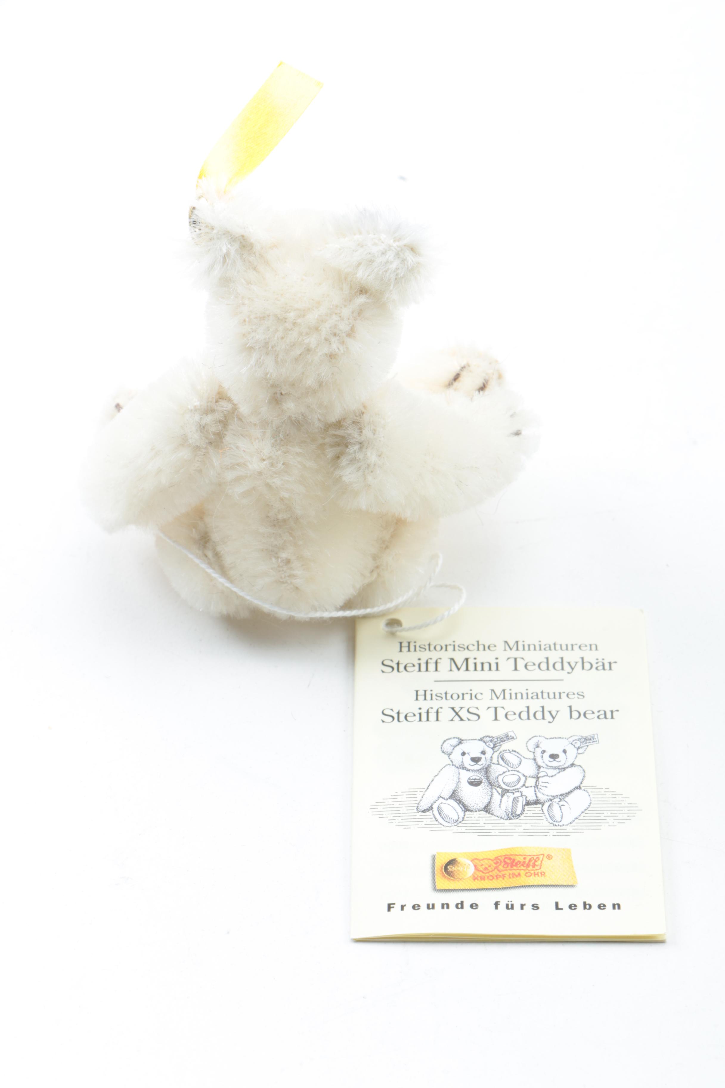 Plush Stuffed Toys Including Steiff Bears