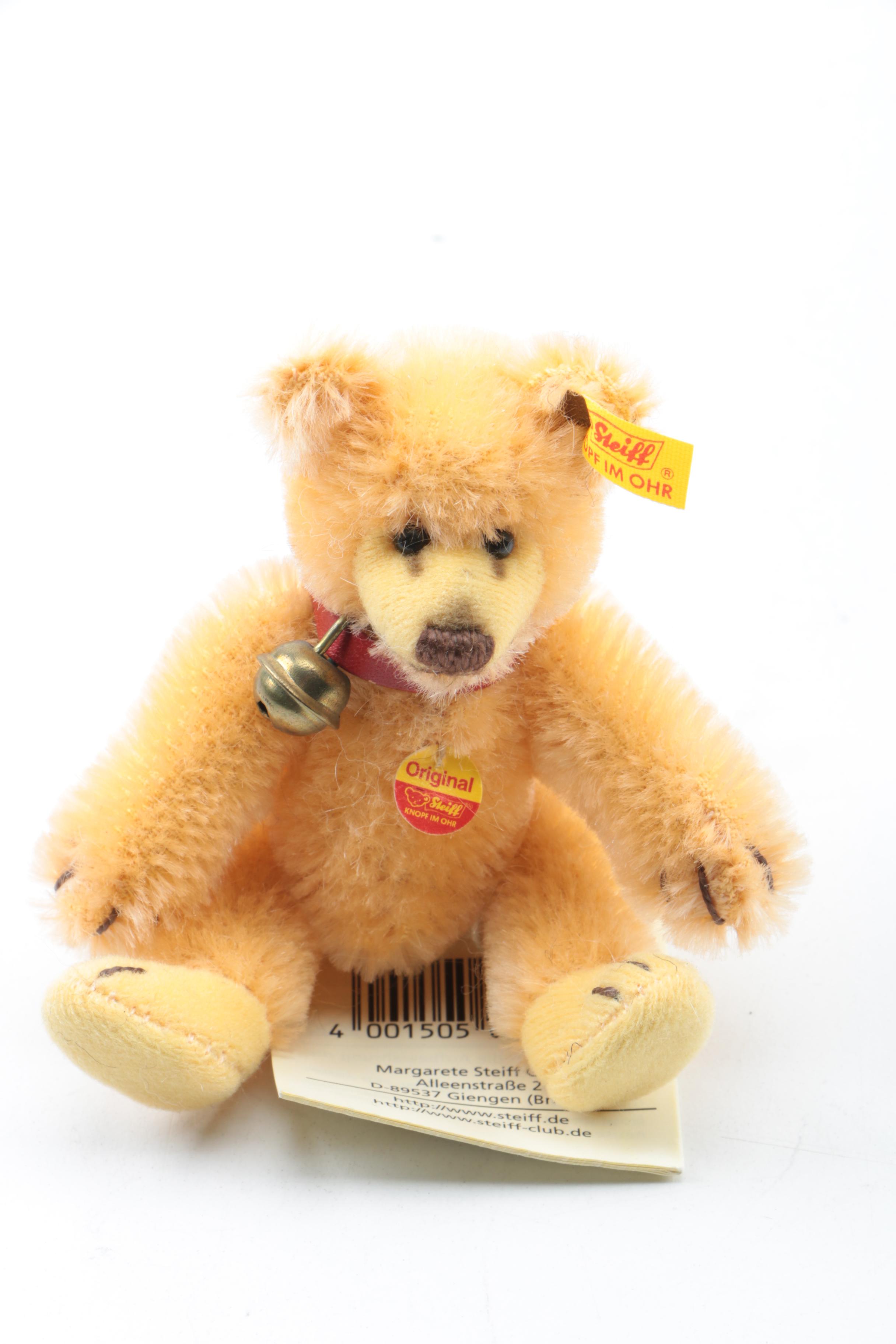 Plush Stuffed Toys Including Steiff Bears