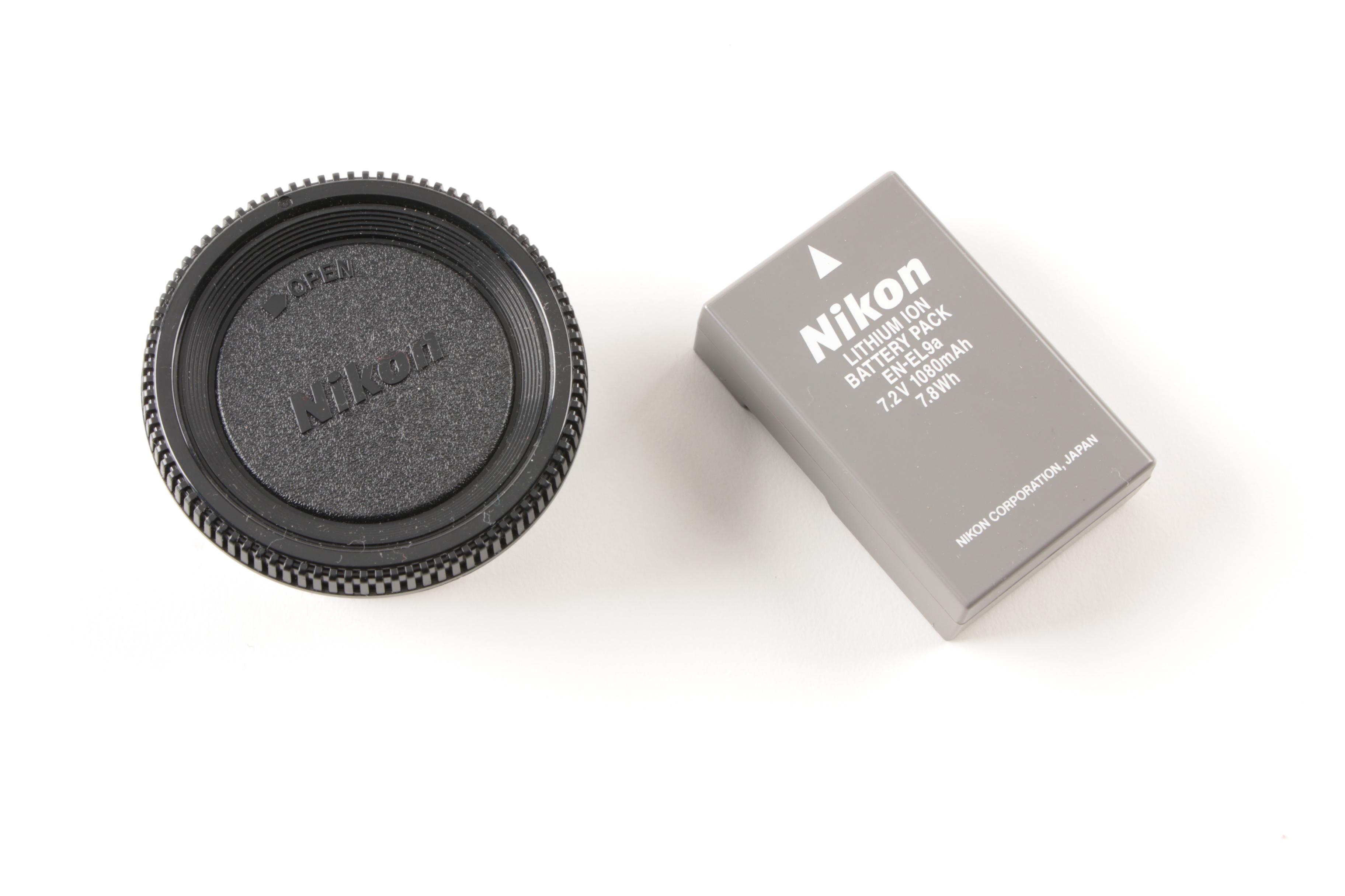 Nikon D5000 Camera with Accessories and Case