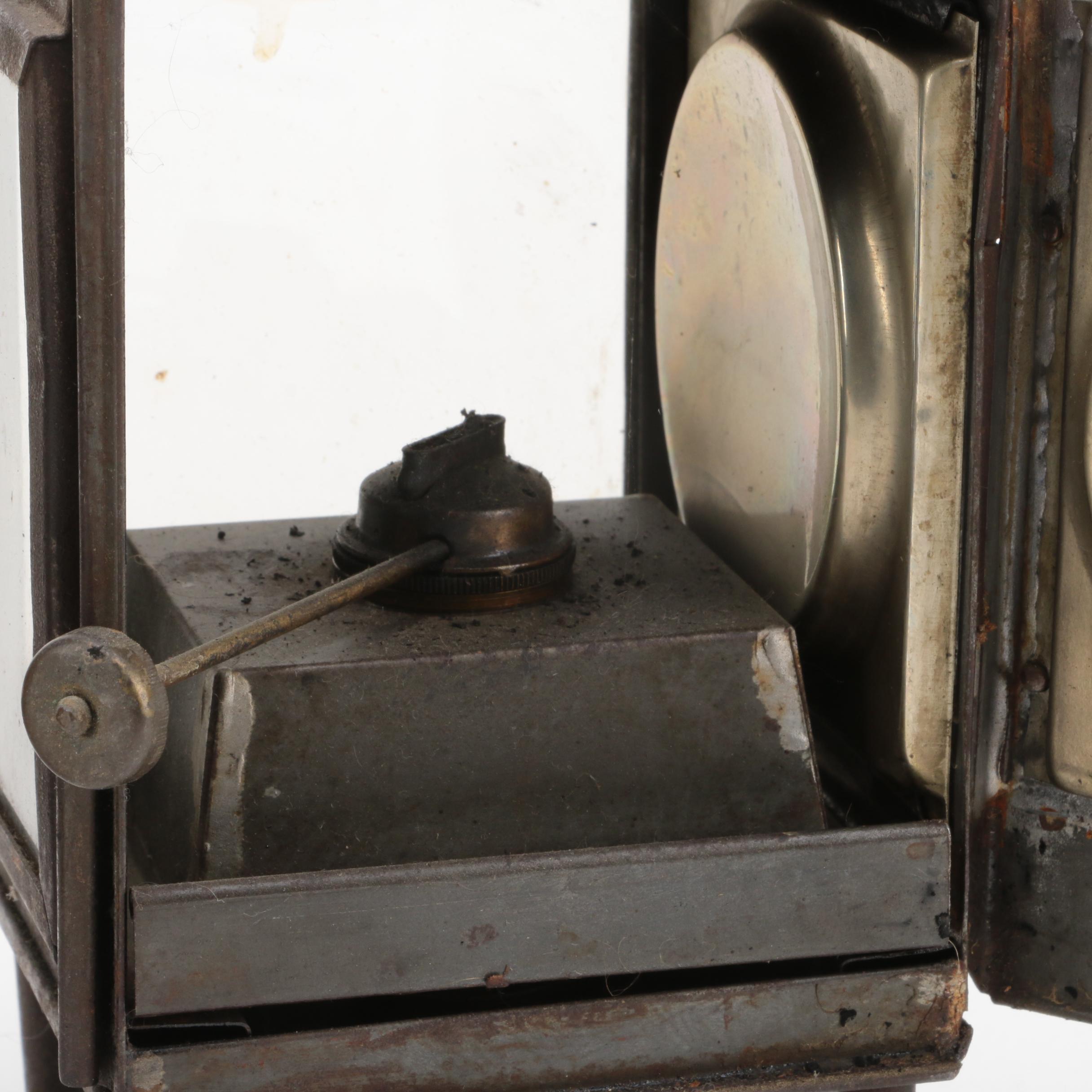 Pair of English Gas and Oil Lanterns