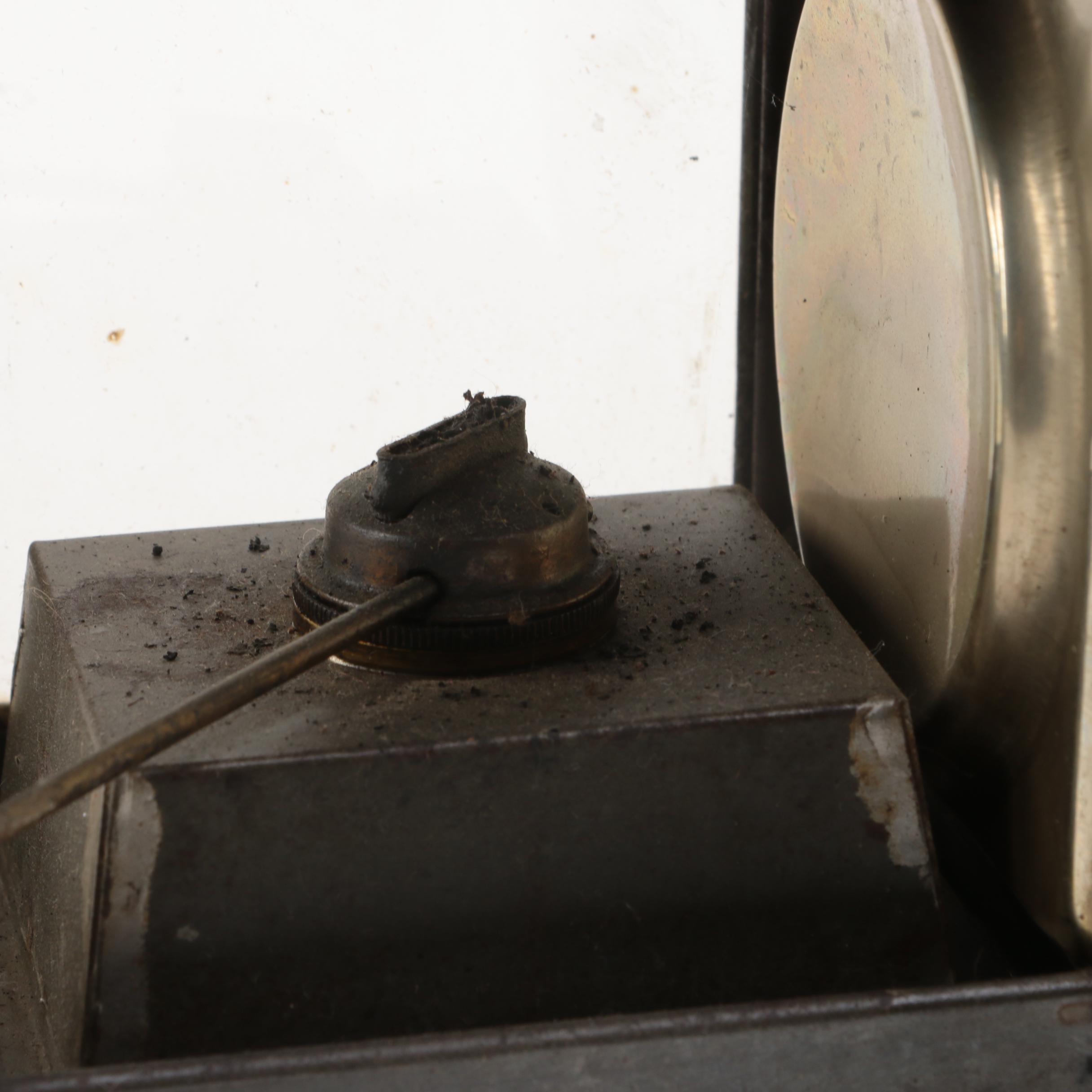 Pair of English Gas and Oil Lanterns