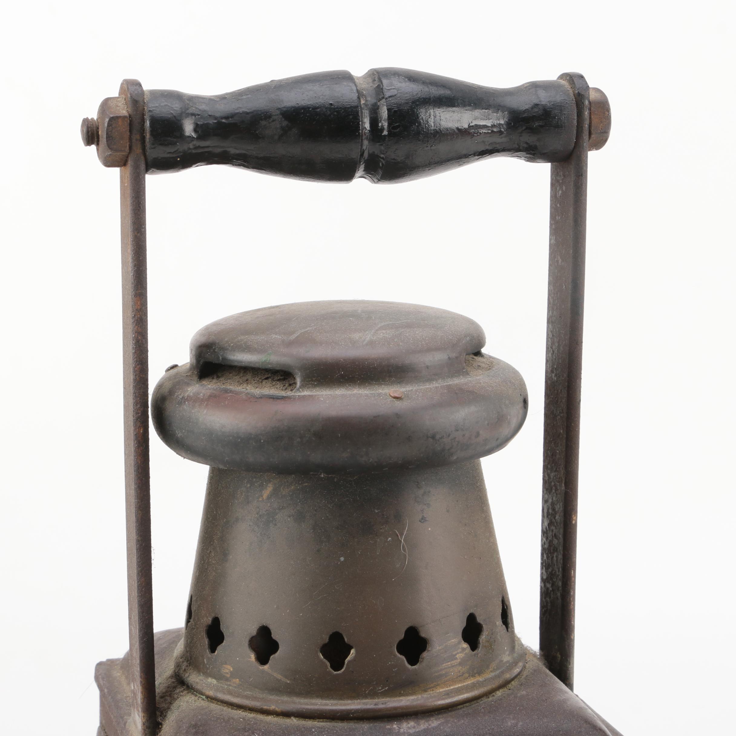 Pair of English Gas and Oil Lanterns