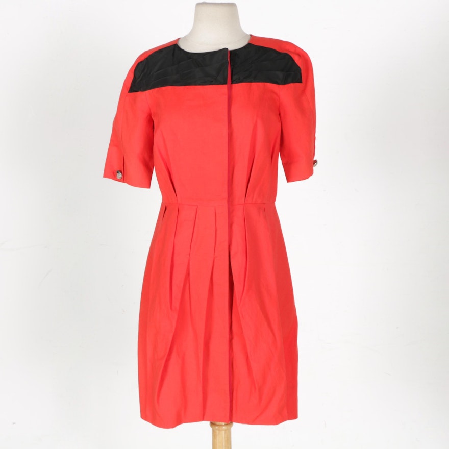 Rachel Roy Red and Black Dress