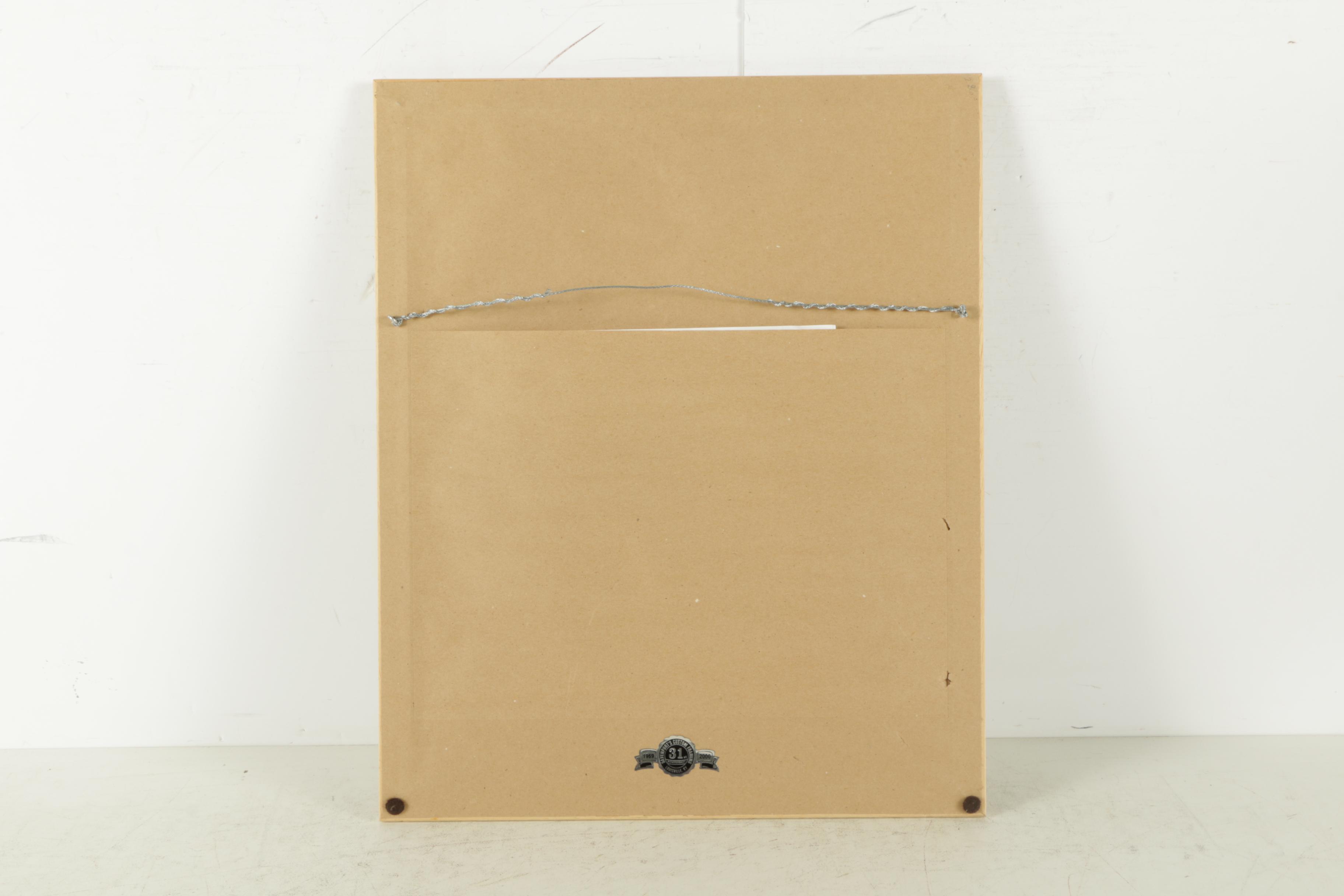 Hand-Tinted 1856 Lithograph Page "State of Kentucky" from "Ballou's Pictorial"