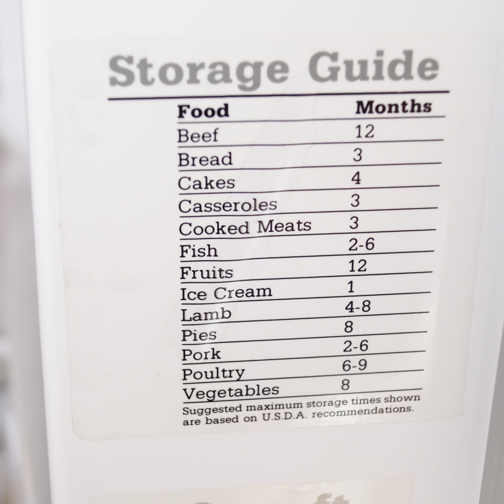 Kenmore "Signature 2000" Upright Freezer