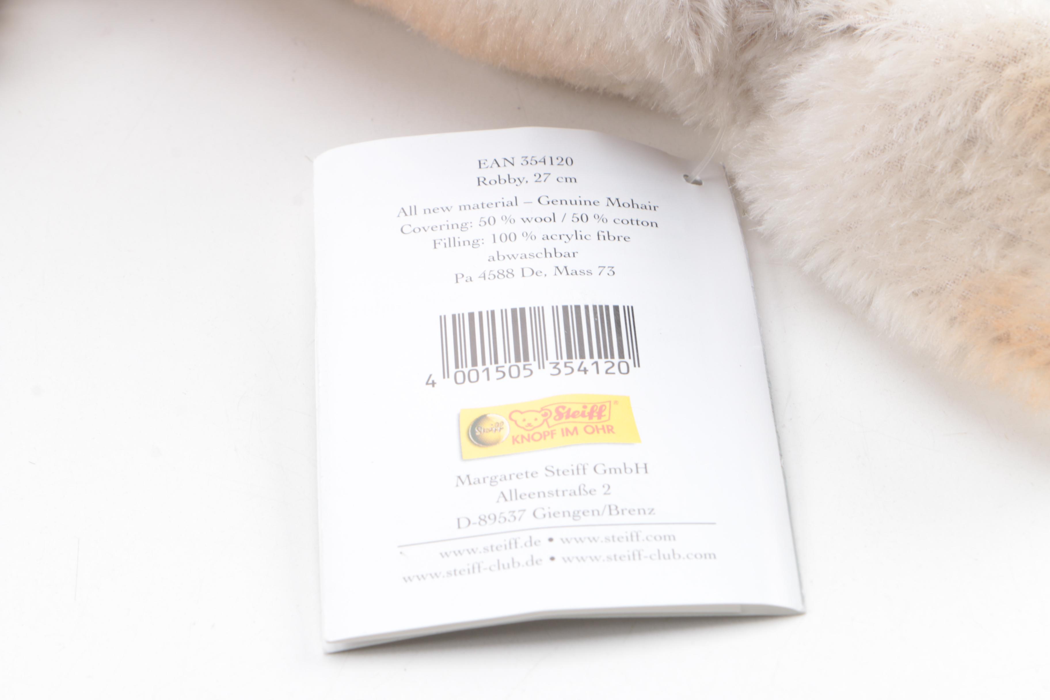 Steiff Stuffed Animal Plush Toys