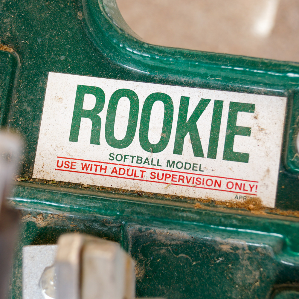 ATEC Rookie Softball Pitching Machine.