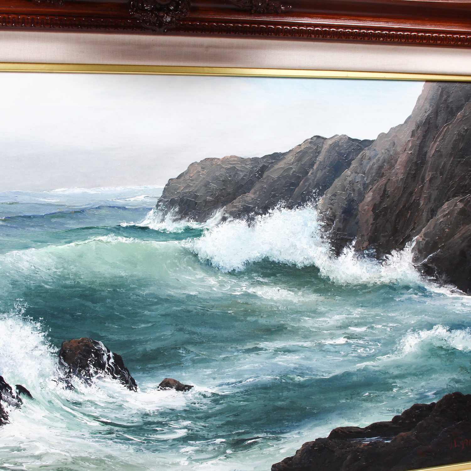 Virginia Lynn Oil Painting "Morning Fog"