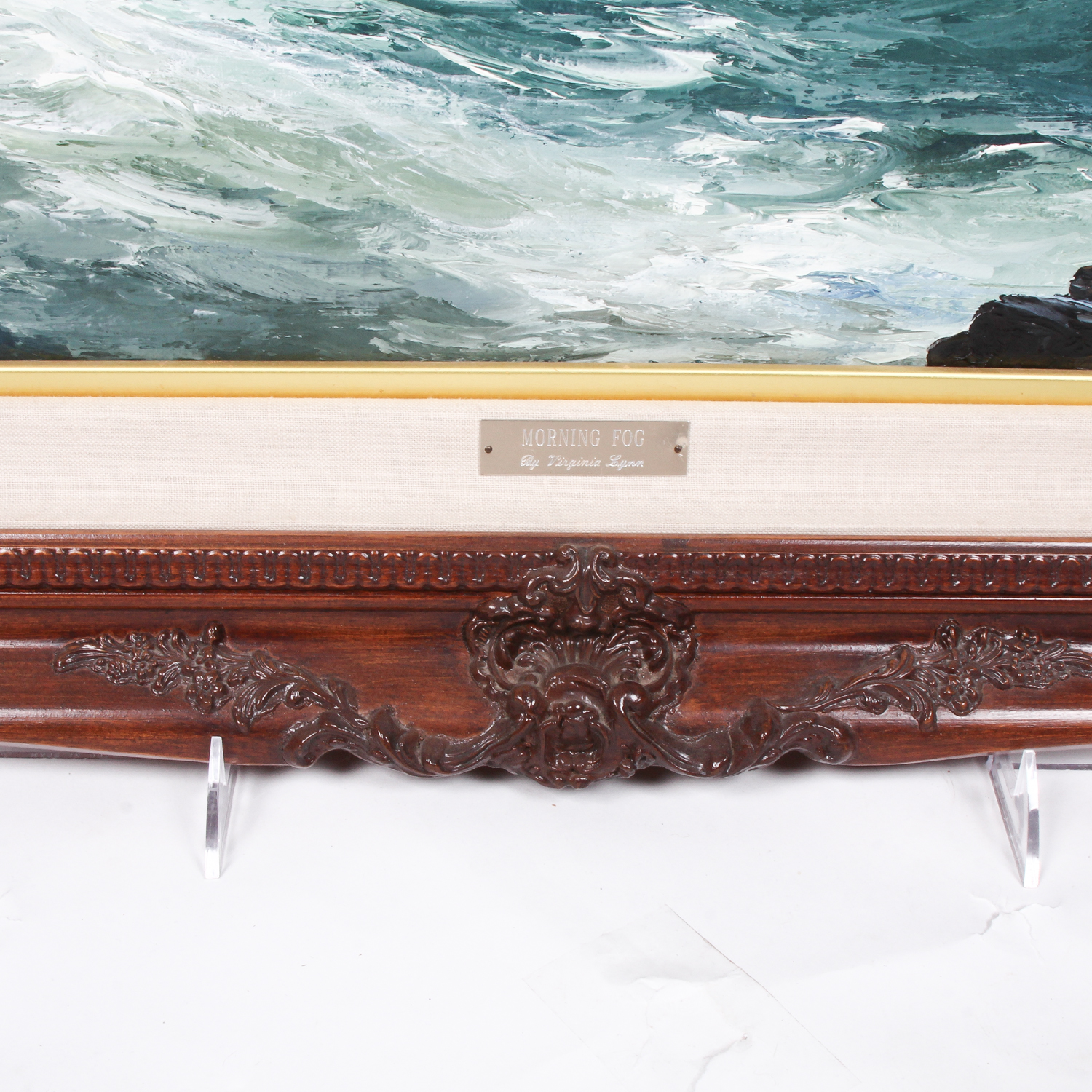 Virginia Lynn Oil Painting "Morning Fog"