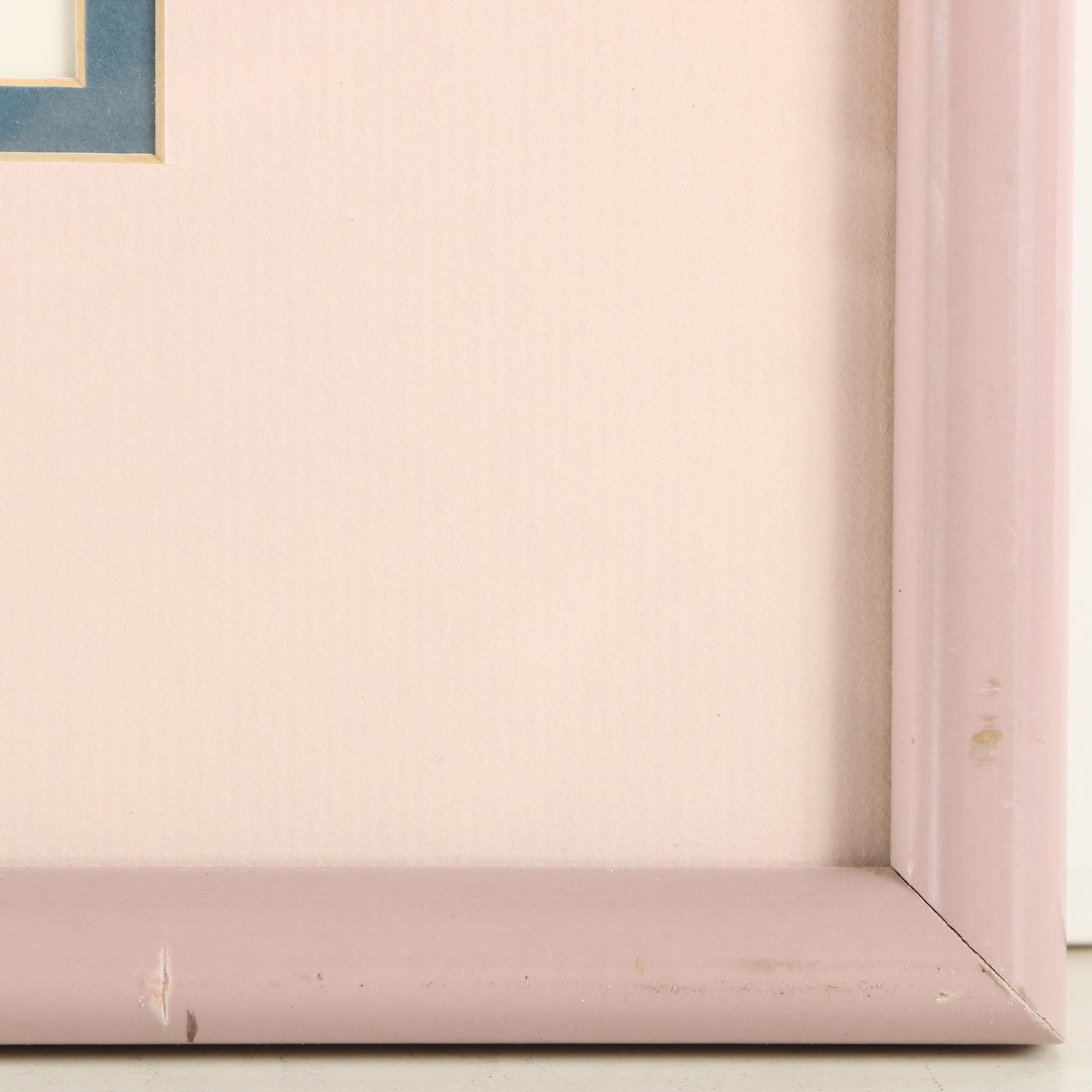 L. Sear Circa 1980s Serigraph "Light Shadows"