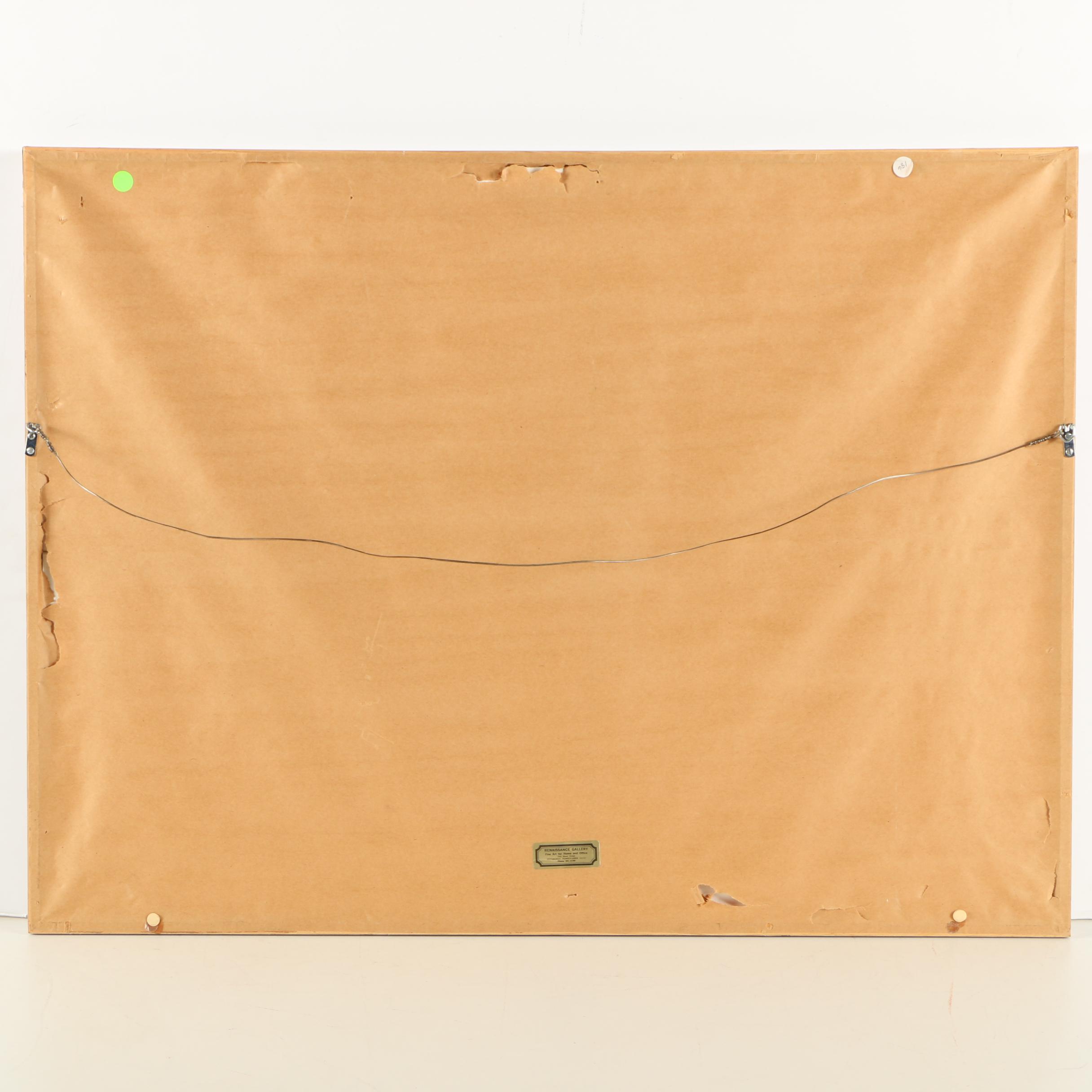 L. Sear Circa 1980s Serigraph "Light Shadows"