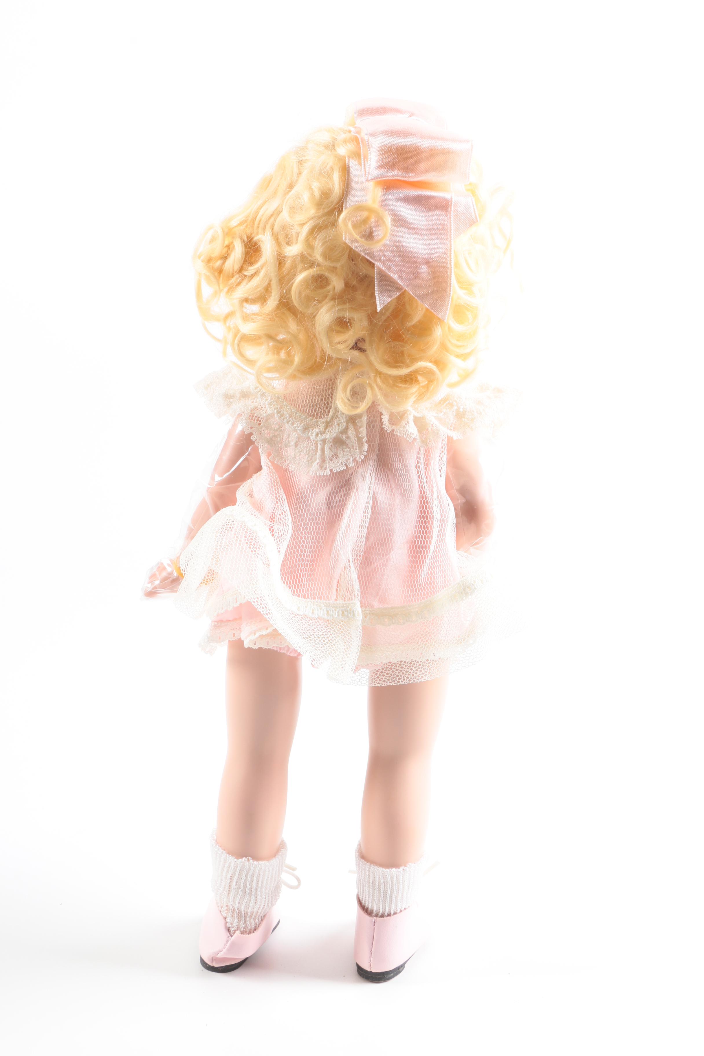 Vogue "Just Me Ribbons and Lace" Porcelain Doll and Gerbruder Bing Signed Doll