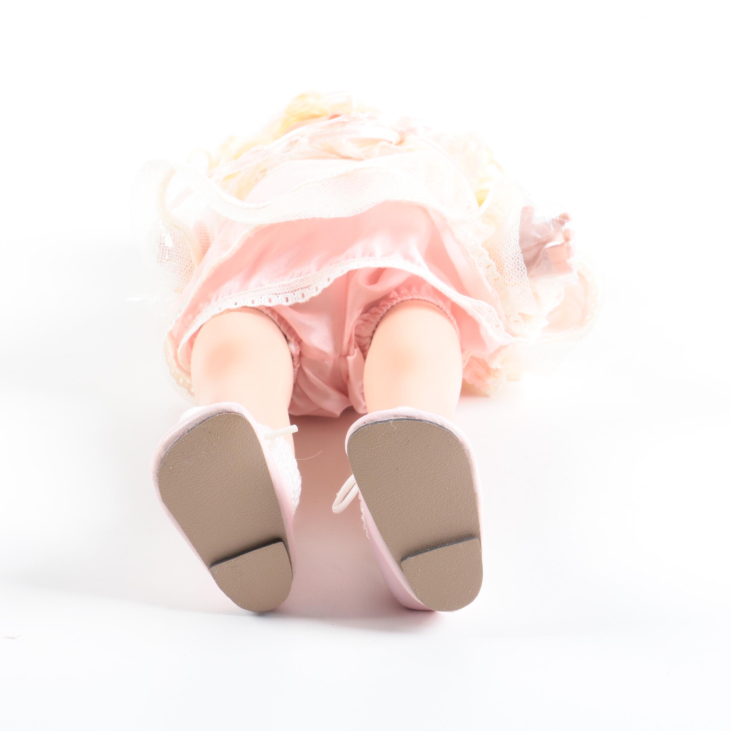 Vogue "Just Me Ribbons and Lace" Porcelain Doll and Gerbruder Bing Signed Doll