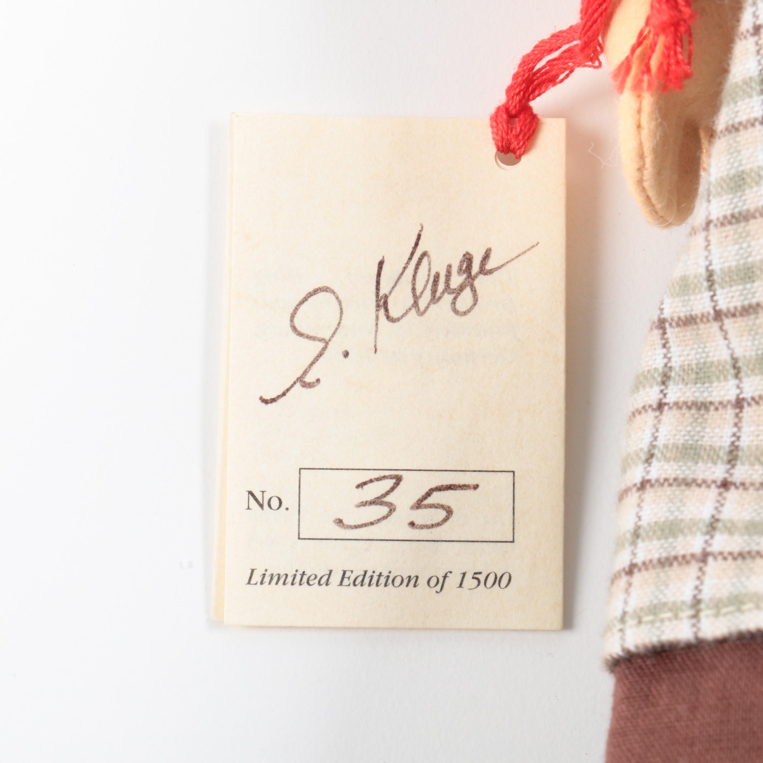 Vogue "Just Me Ribbons and Lace" Porcelain Doll and Gerbruder Bing Signed Doll