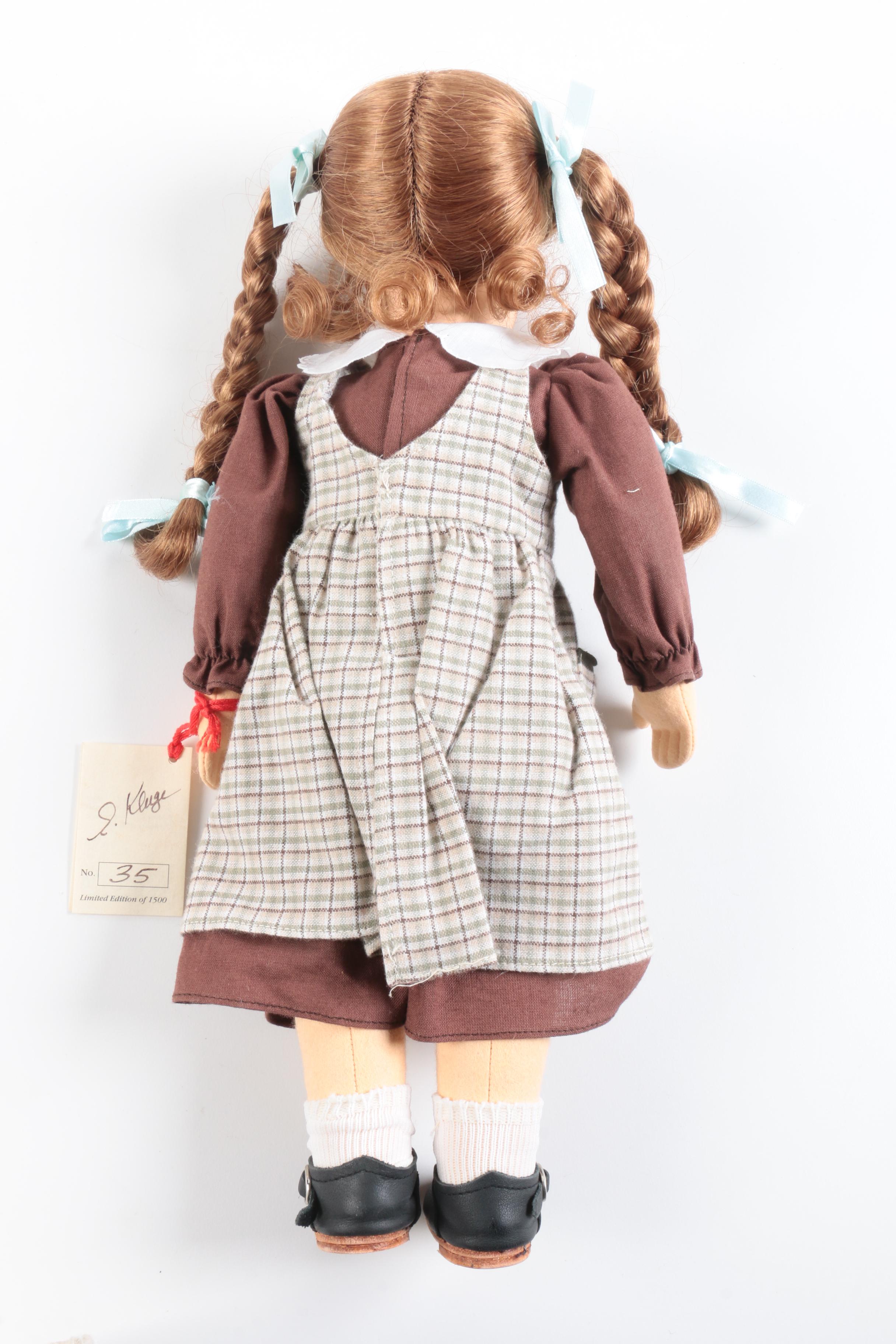 Vogue "Just Me Ribbons and Lace" Porcelain Doll and Gerbruder Bing Signed Doll