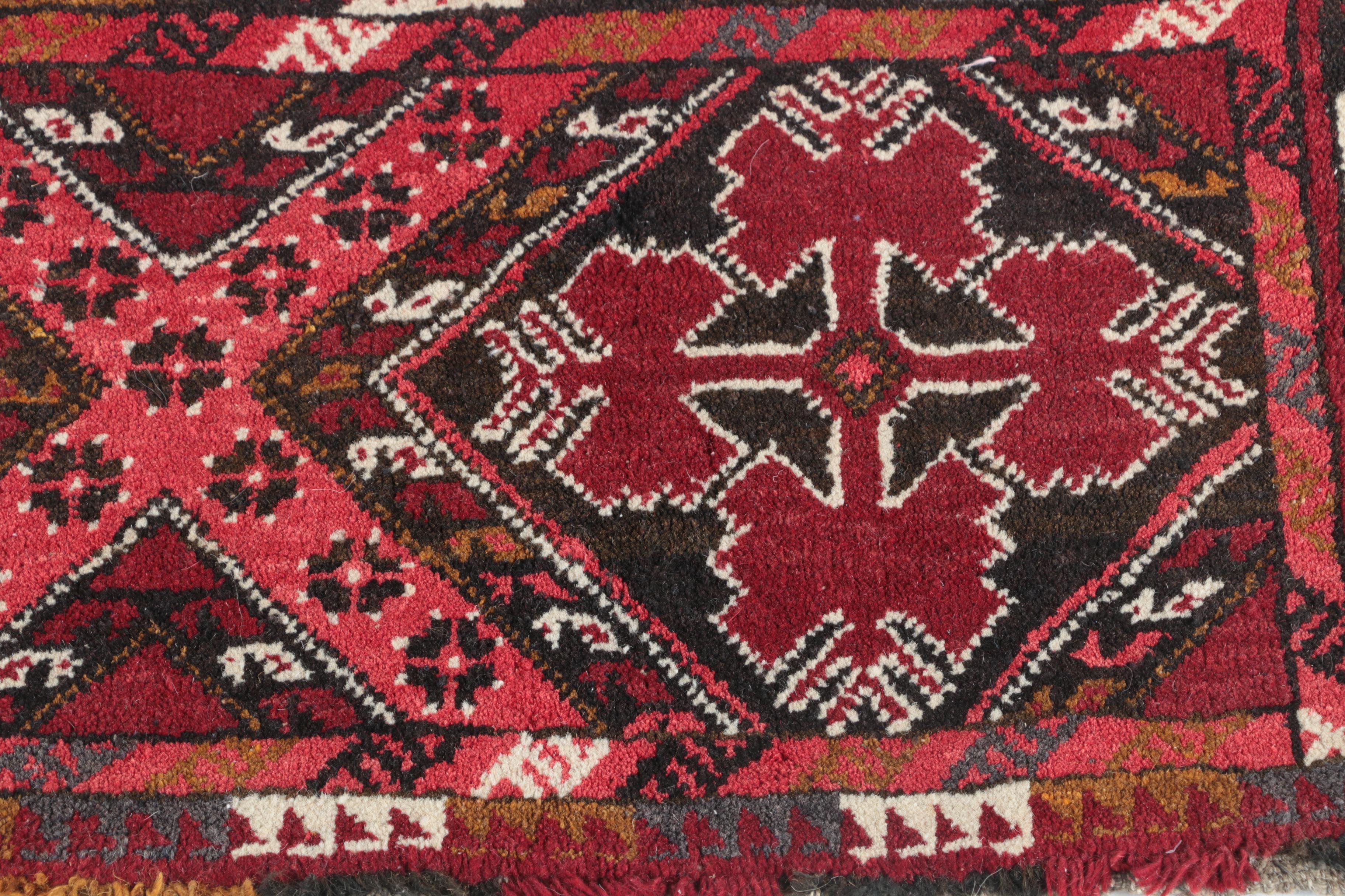 Hand-Knotted Turkmen Tribal Torba