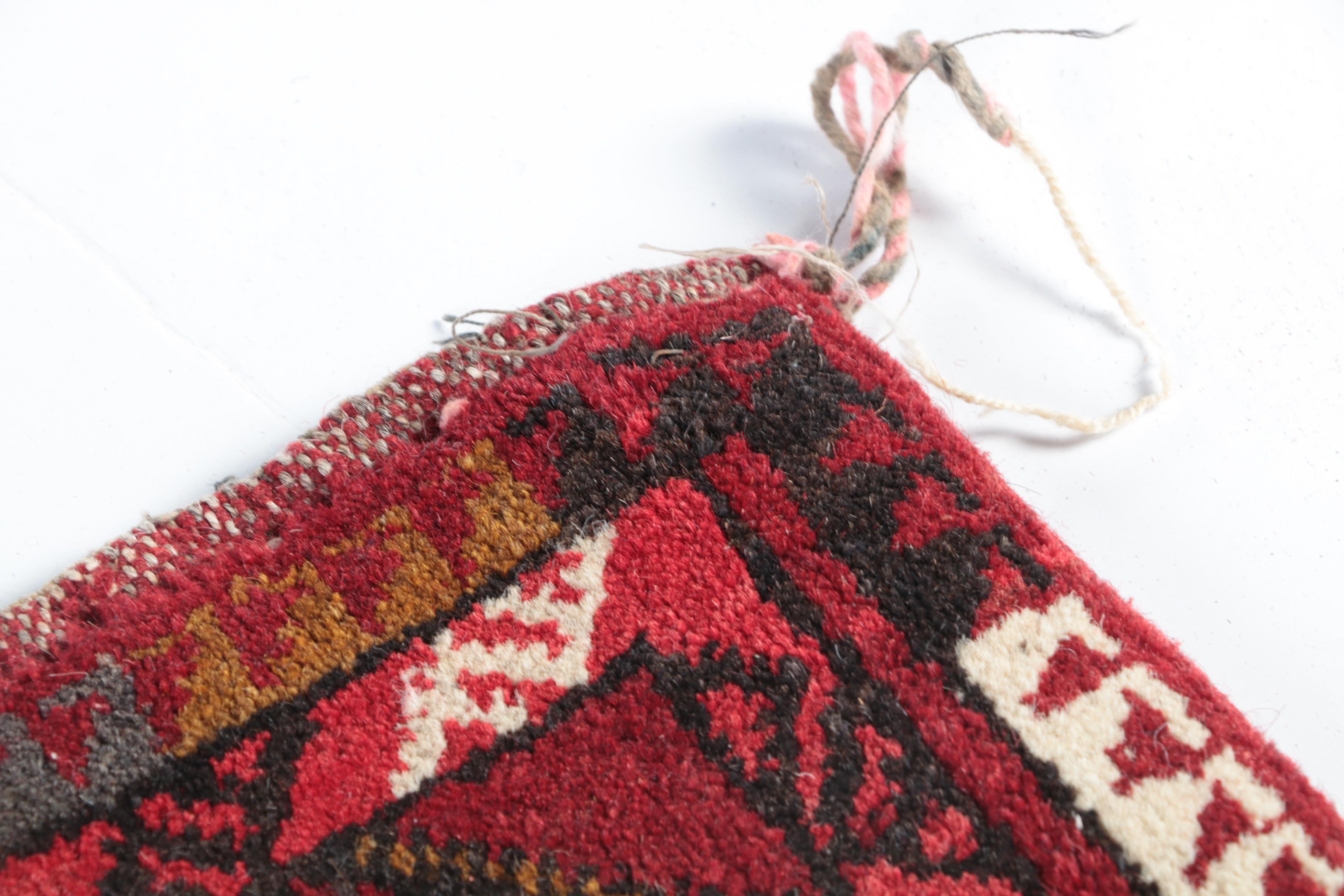 Hand-Knotted Turkmen Tribal Torba